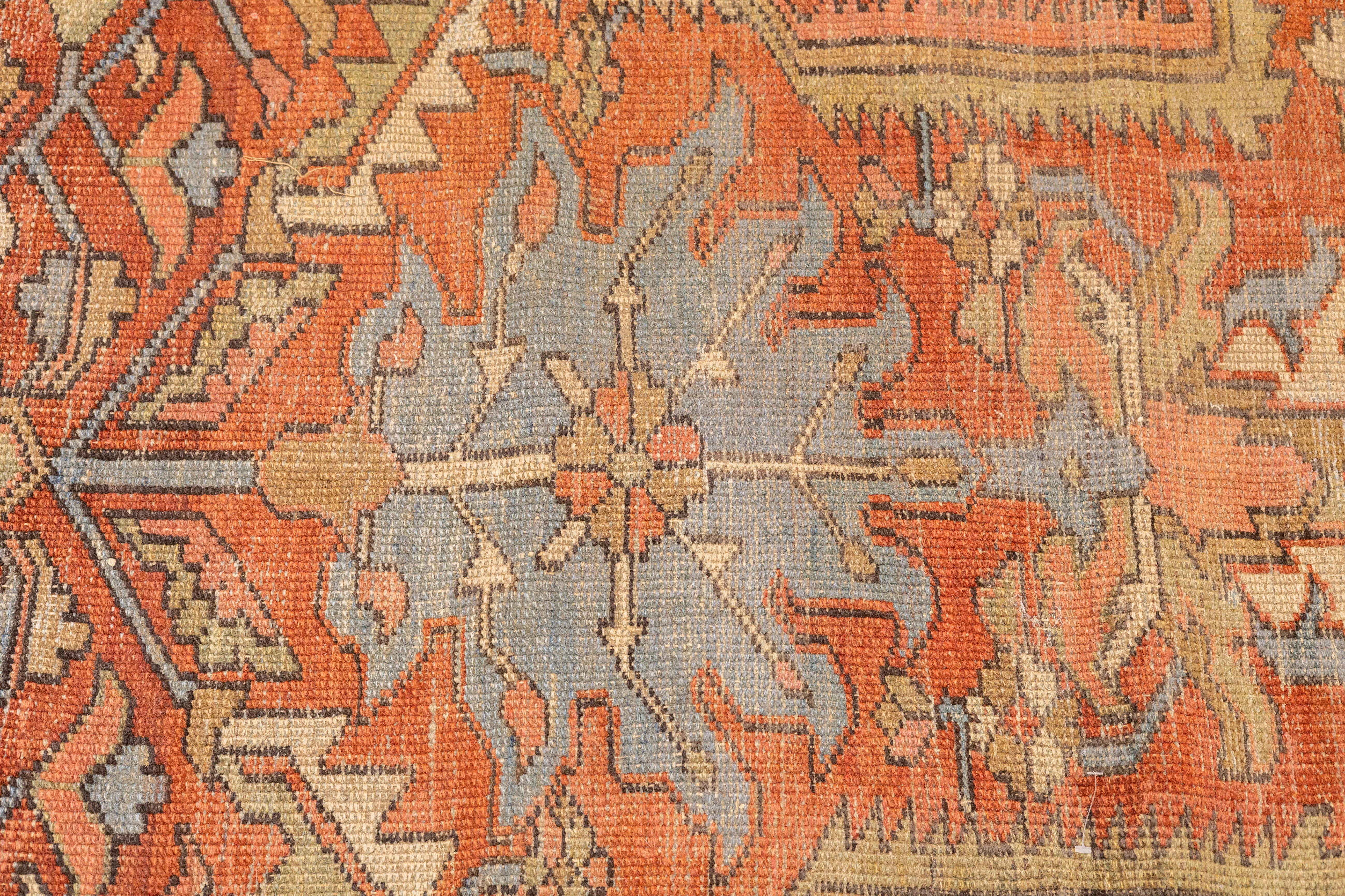 Alfombra Persa Heriz Antigua 9'9