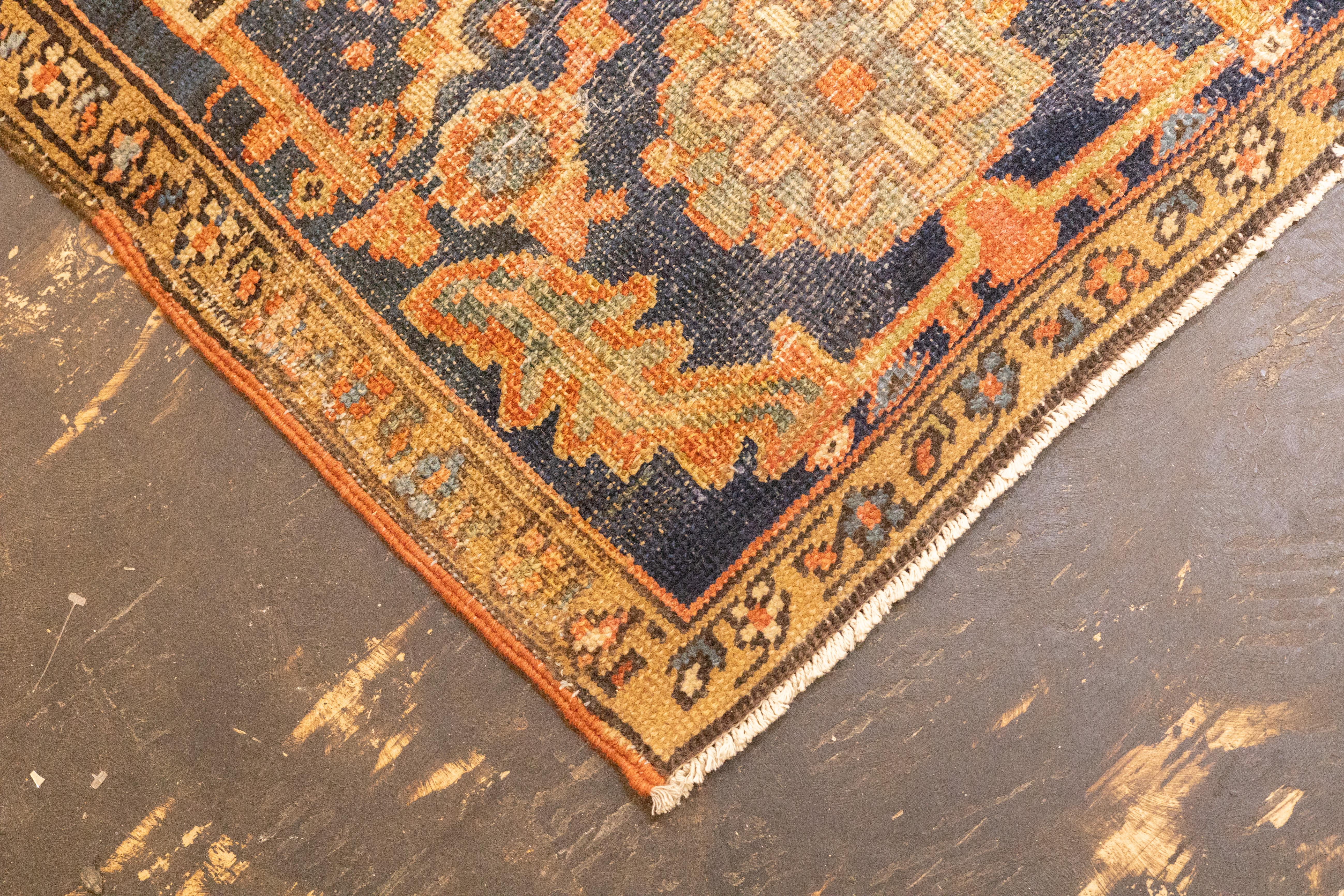 Alfombra Persa Heriz Antigua 9'9