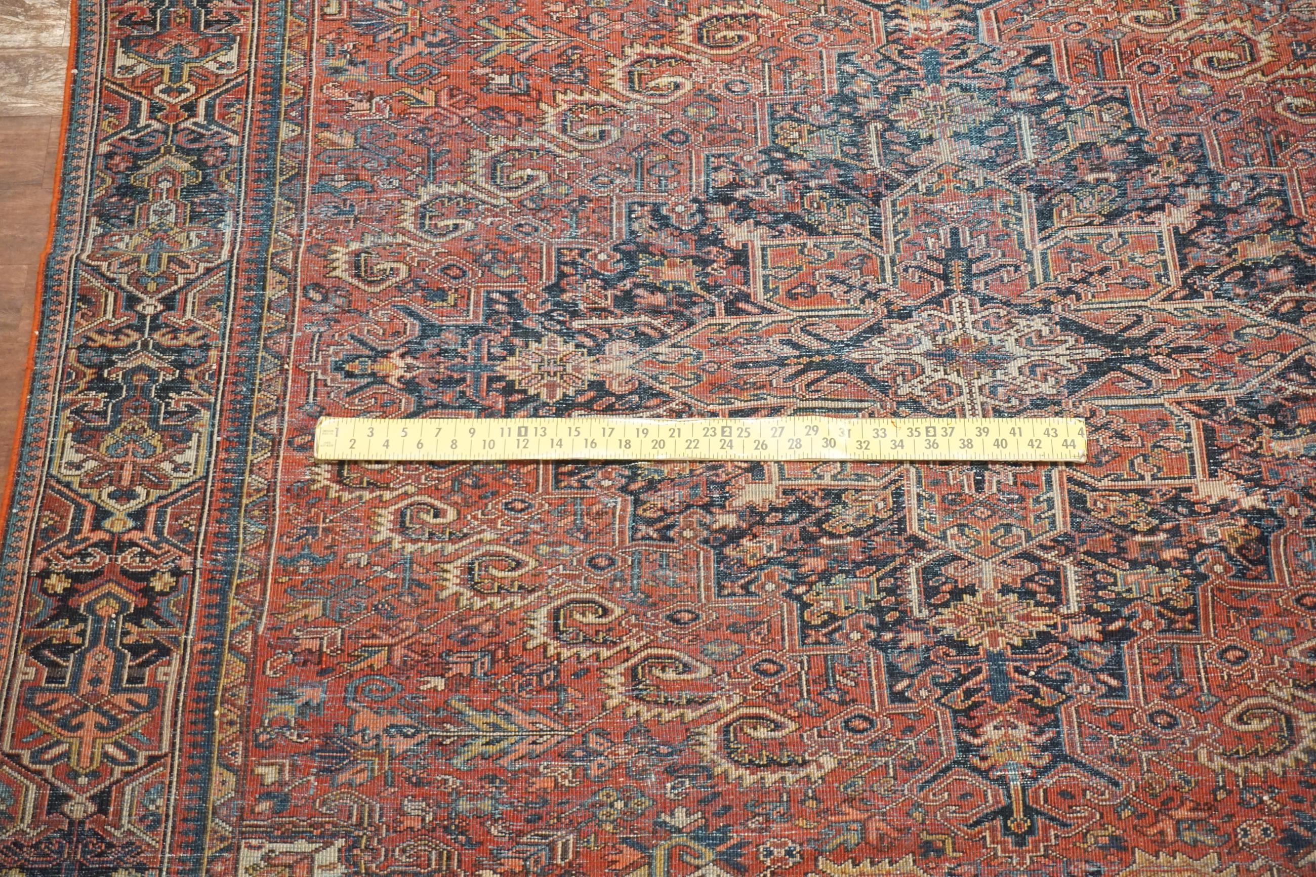 20th Century Antique Persian Heriz Rug, circa 1930 For Sale