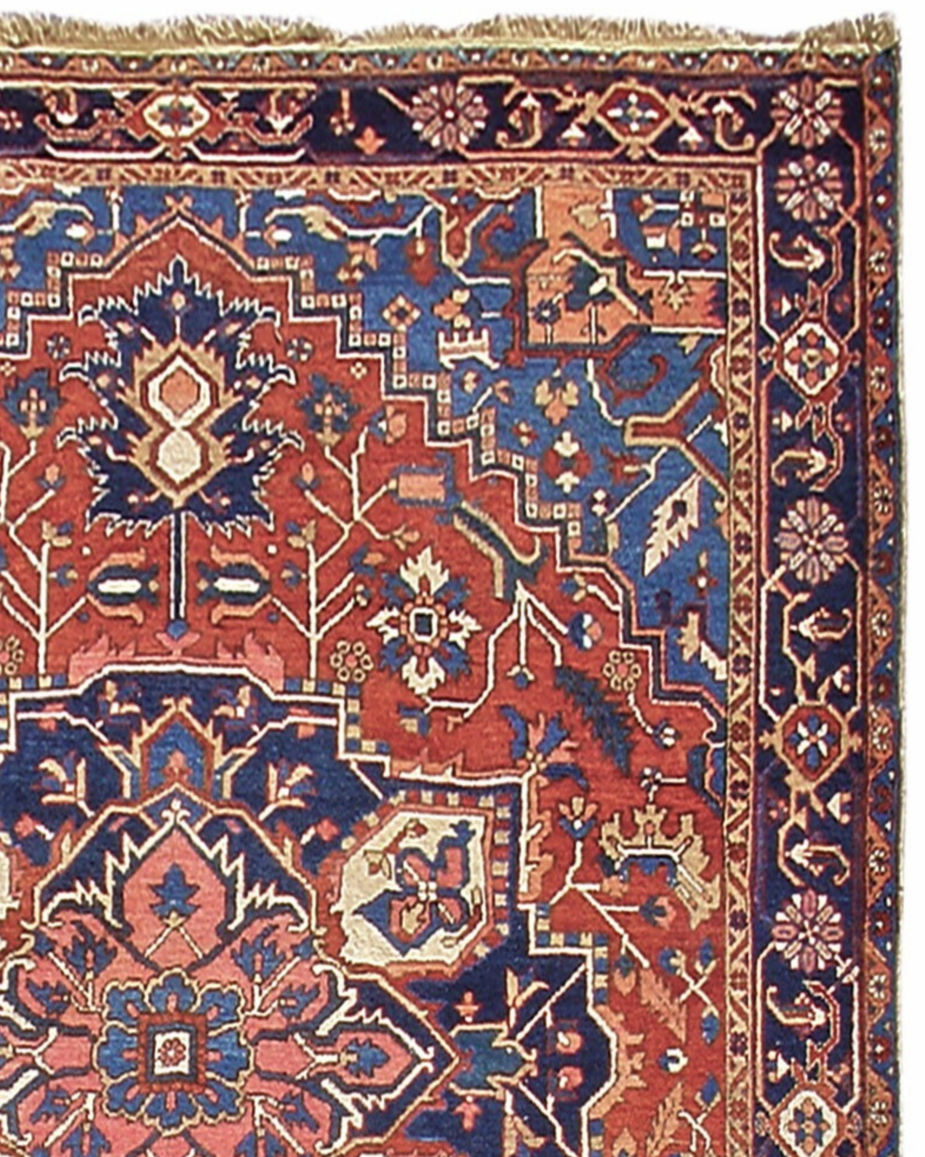 Antique Persian Heriz Rug, Early 20th Century

Additional information:
Dimensions: 9'0