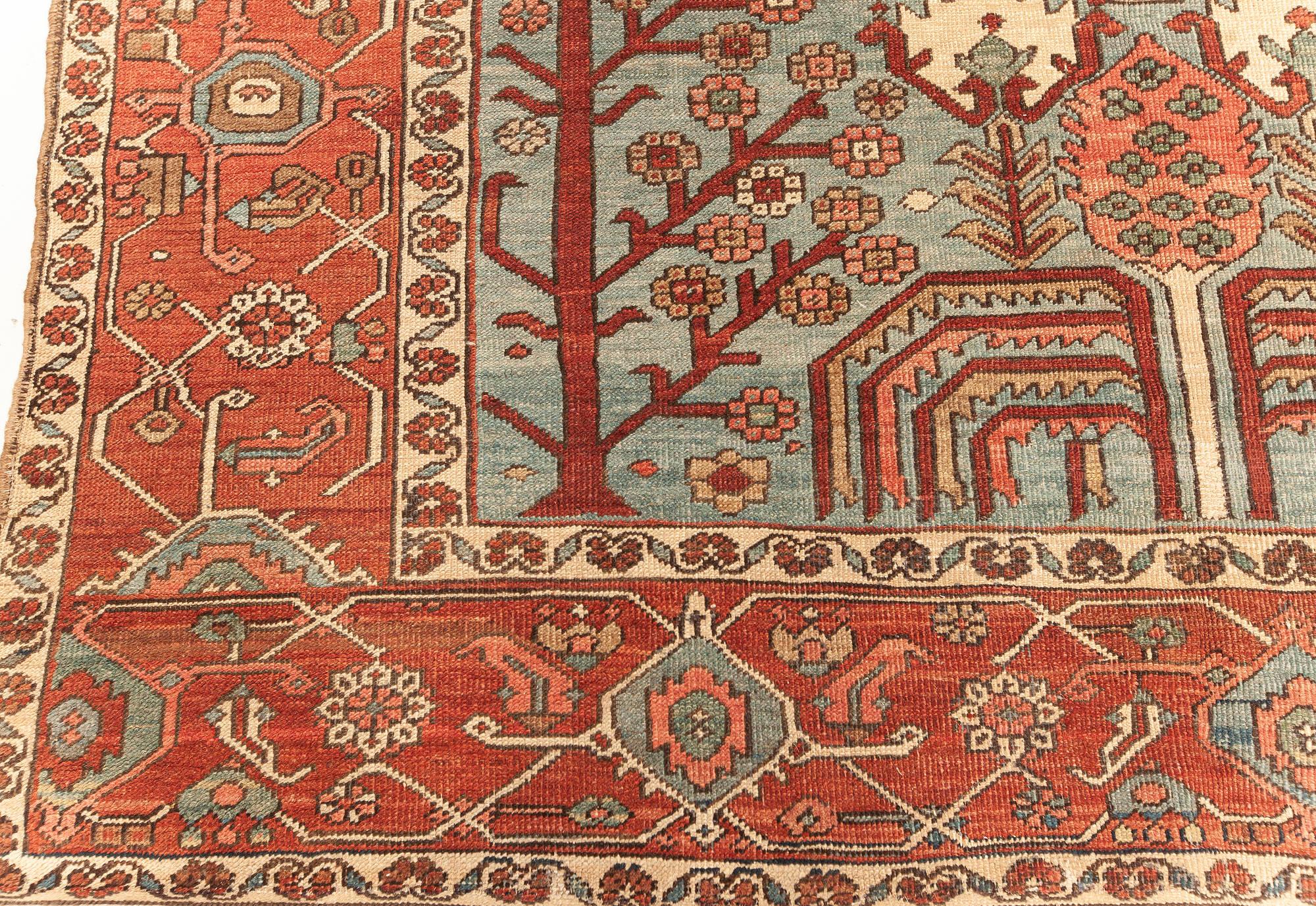 Antique Persian Heriz Rug For Sale 3