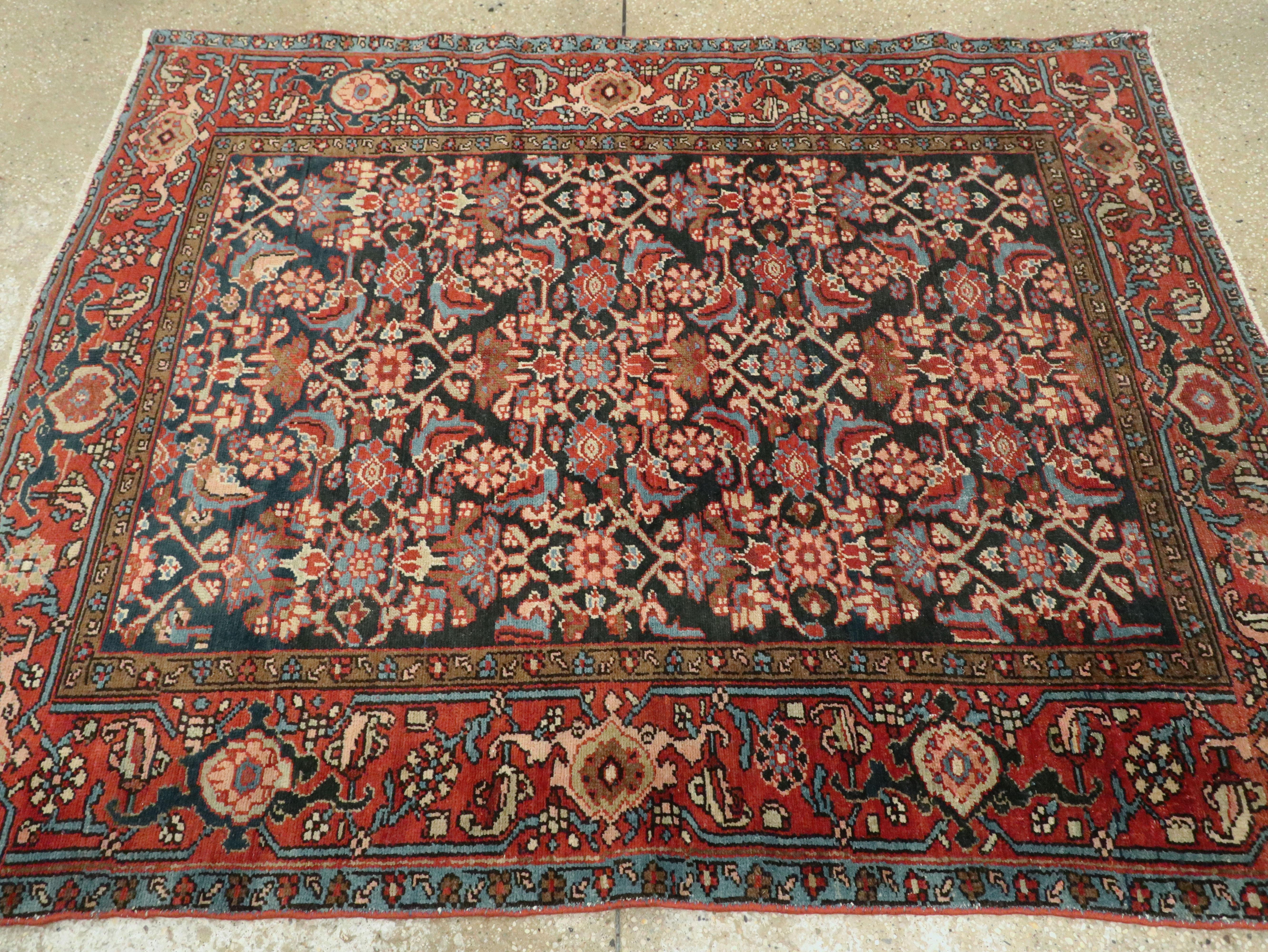Antique Persian Heriz Rug 3