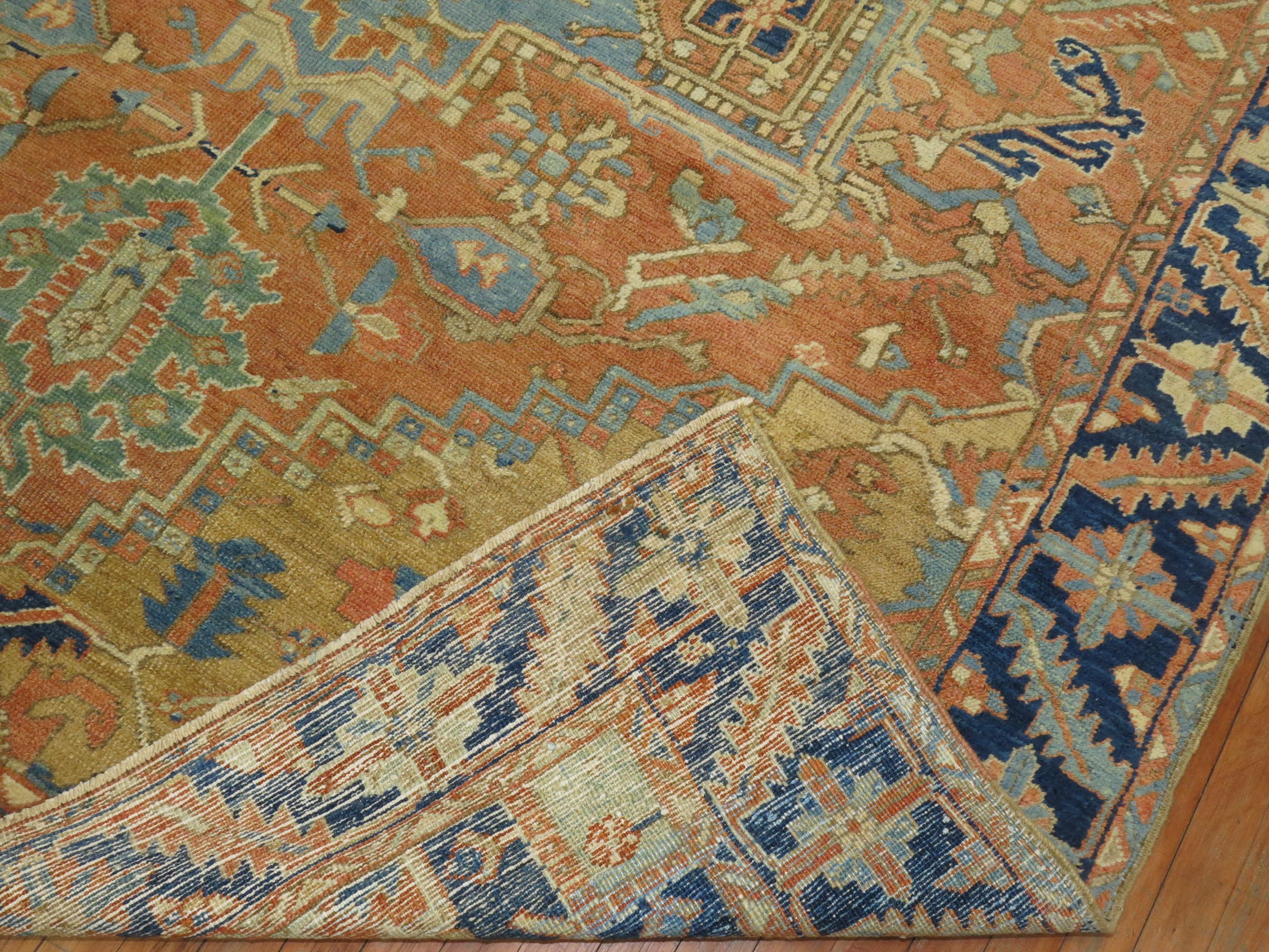 Antique Persian Heriz Rug 3