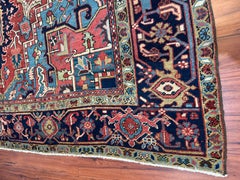 Antique Persian Heriz Rug
