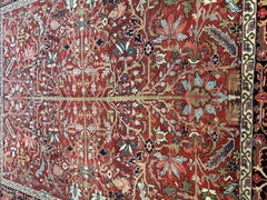 Antique Persian Heriz Rug