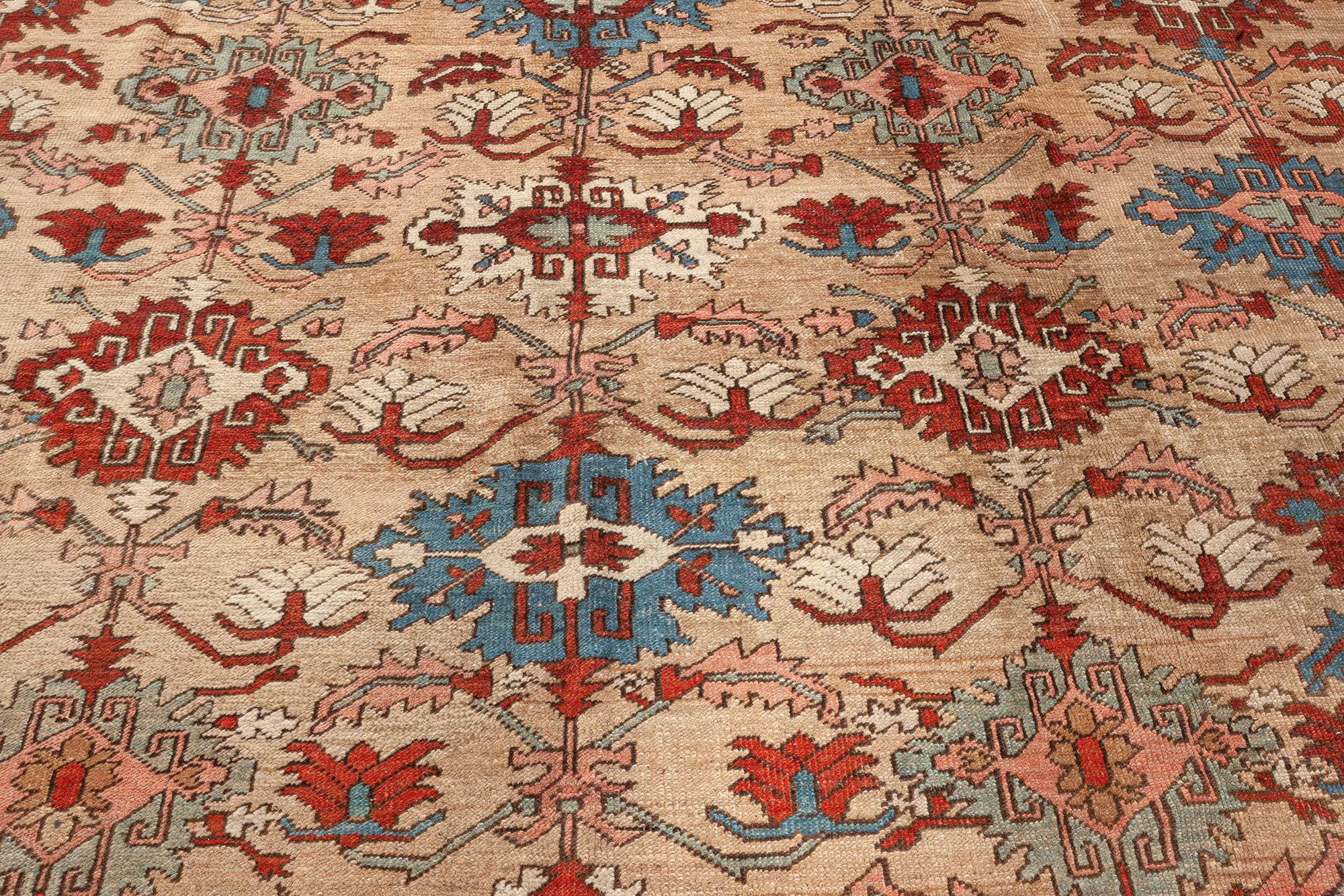 Antiker persischer Heriz-Teppich
Größe: 10'7