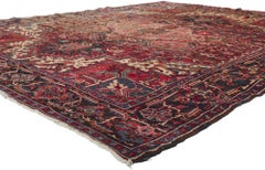 Antique Persian Heriz Rug
