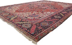 Antique Persian Heriz Rug