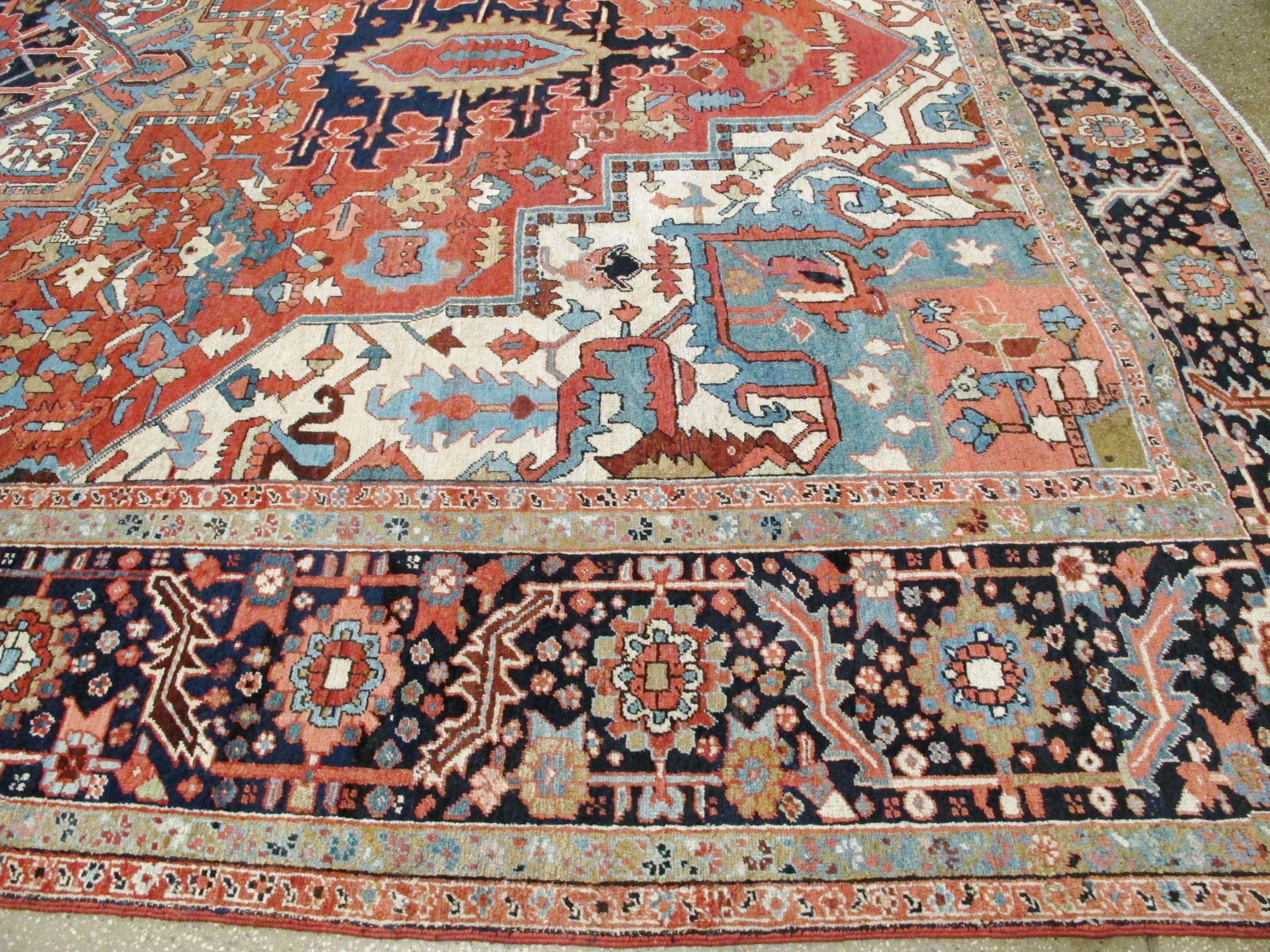 Antique Persian Heriz Rug 1