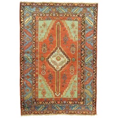 Antique Persian Heriz Rug