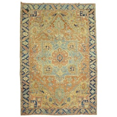 Antique Persian Heriz Rug