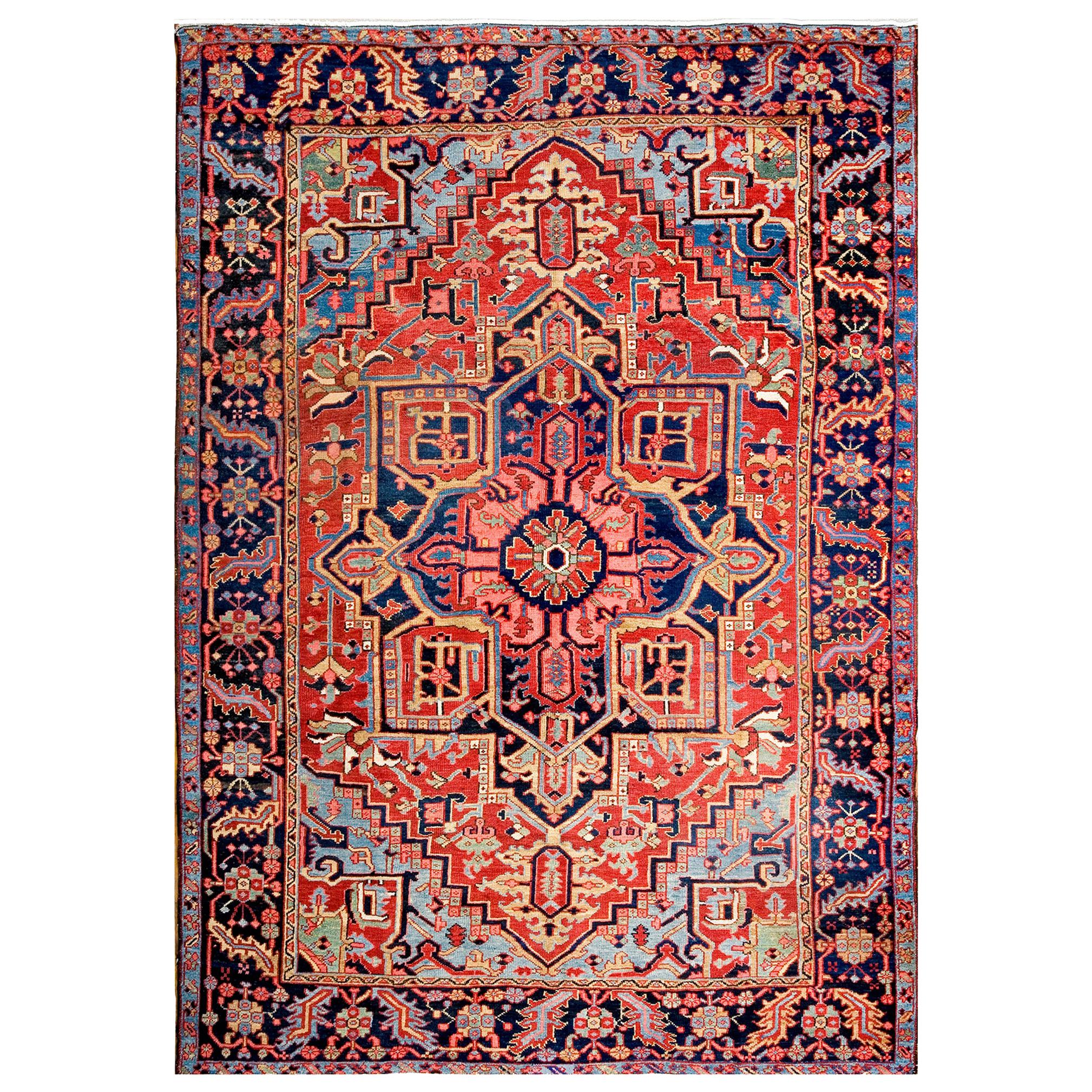 Antique Persian Heriz (Karajeh) Carpet
