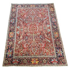 Antique Persian Heriz Rug