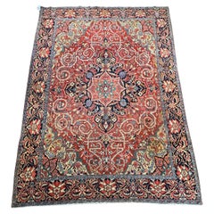 Antique Persian Heriz Rug
