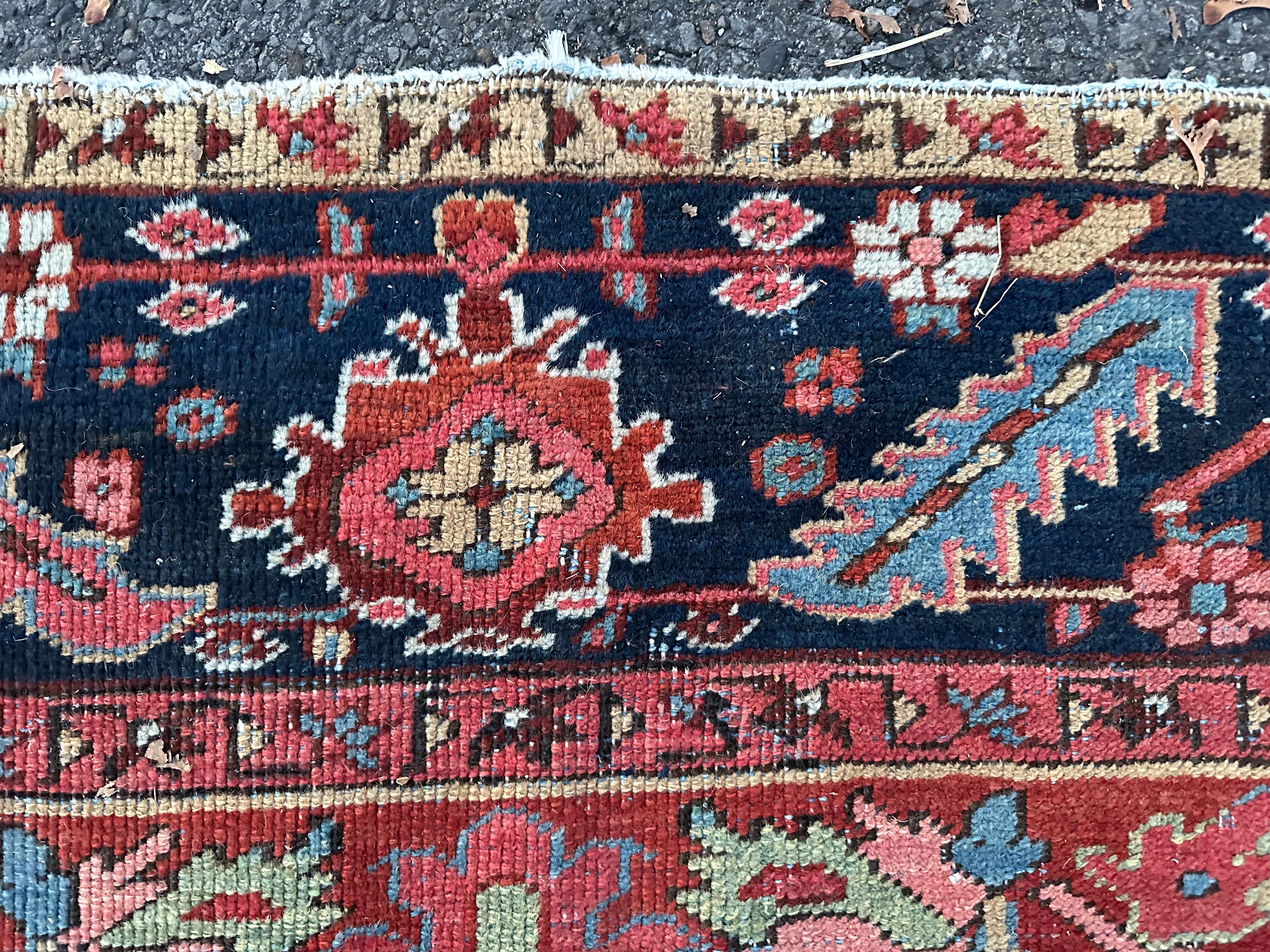 Persiano Tappeto antico PERSIAN Heriz - RR5022   FINALE    VENDITA       VENDITA in vendita