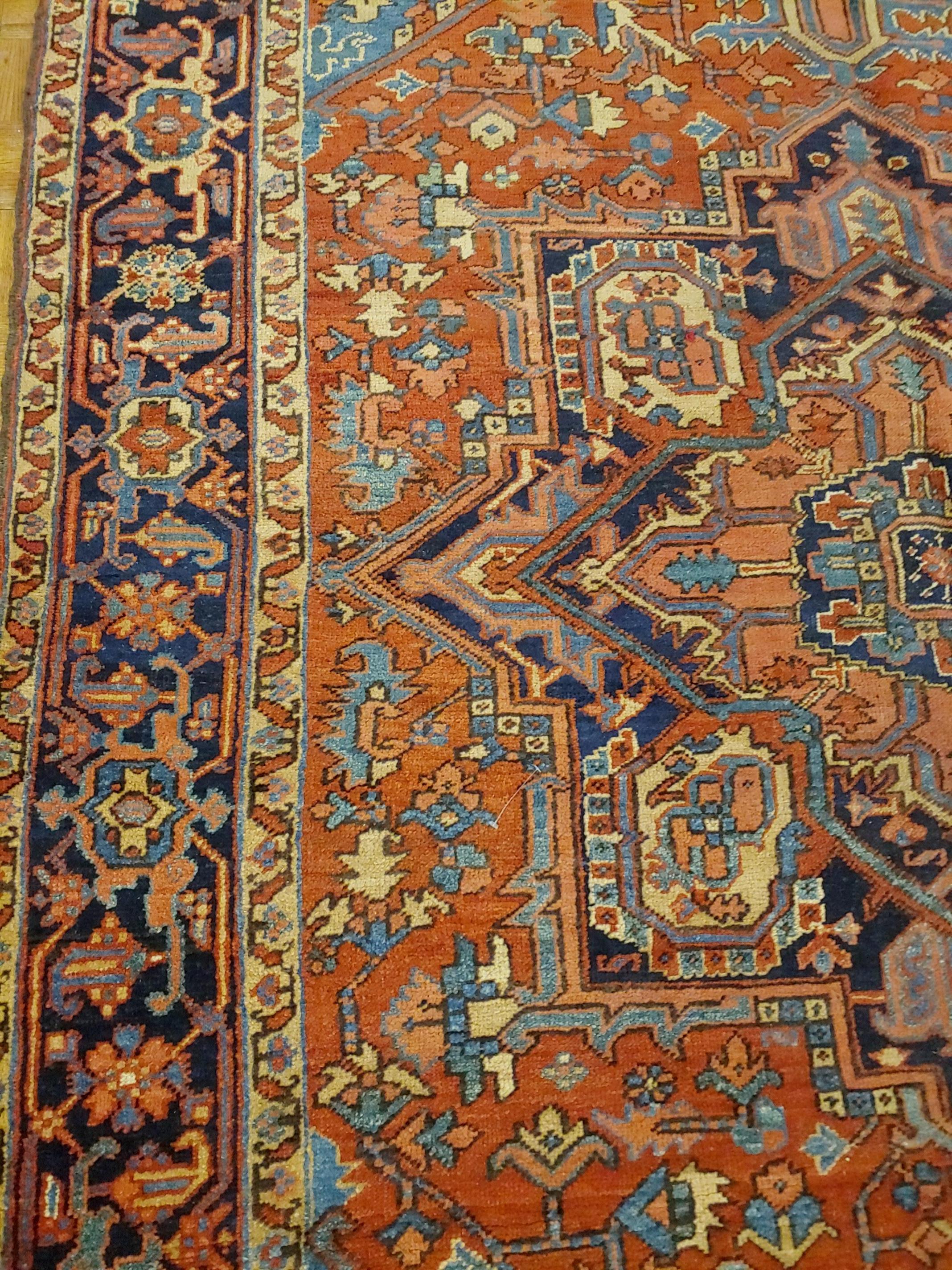 light blue rug