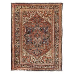Antique Persian Heriz Rug - Size: 12' X 9'5
