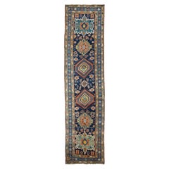 Antique Persian Heriz Runner 3'4'' x 14'5''