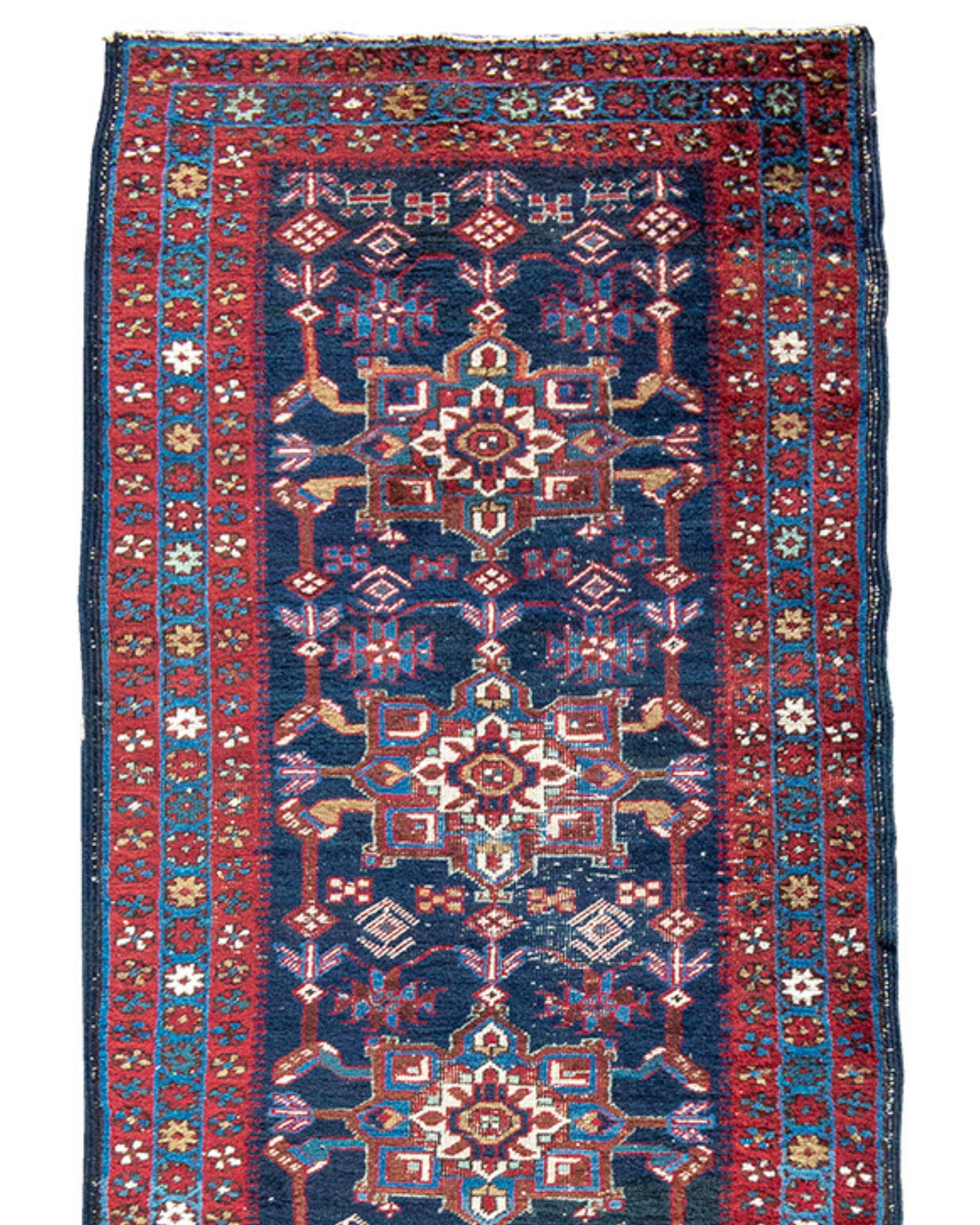 Antique Persian Heriz Runner Rug, Early 20th Century

Additional Information:
Dimensions: 2'8