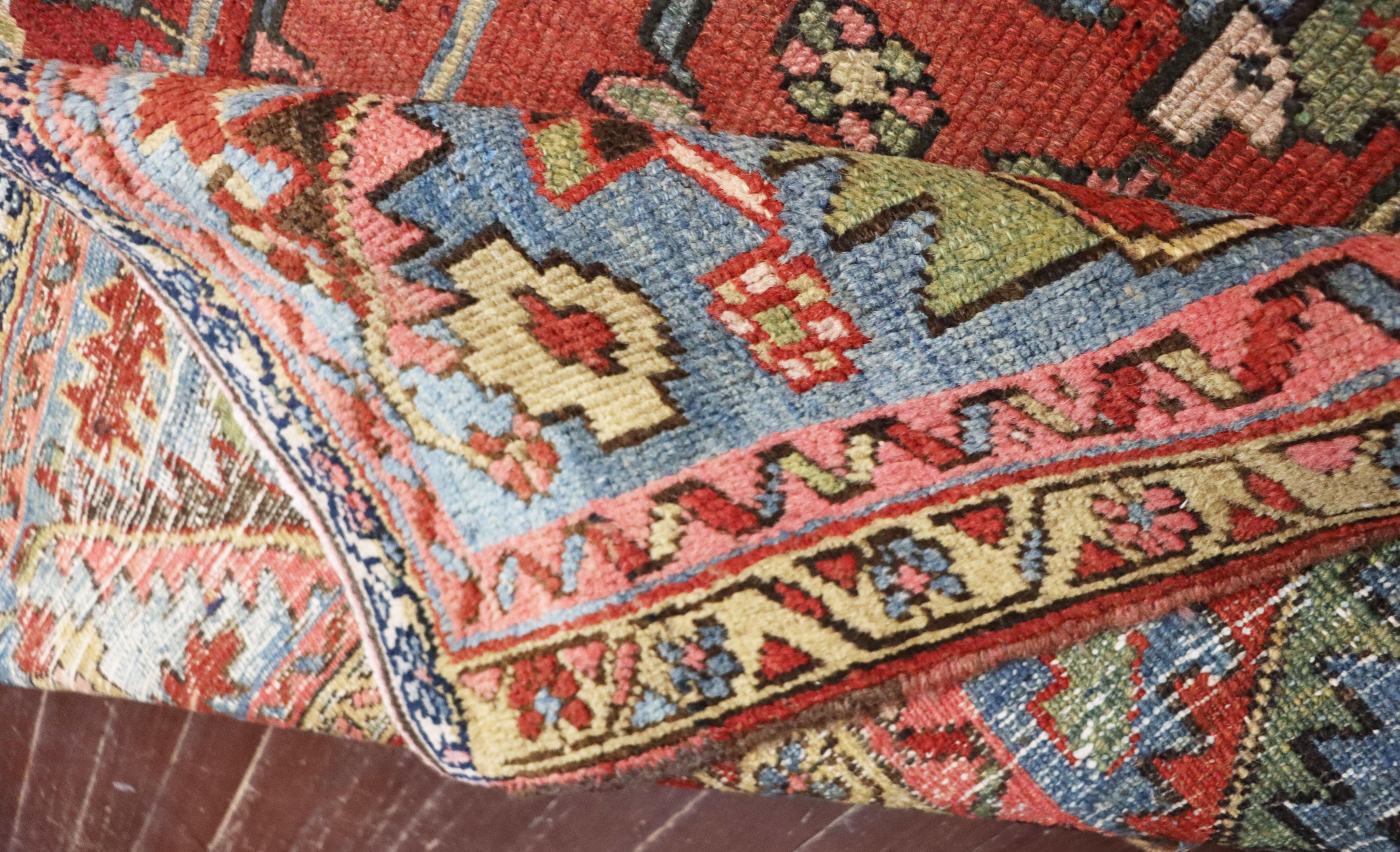 20th Century Antique Persian Heriz/Serapi Carpet, Room Size