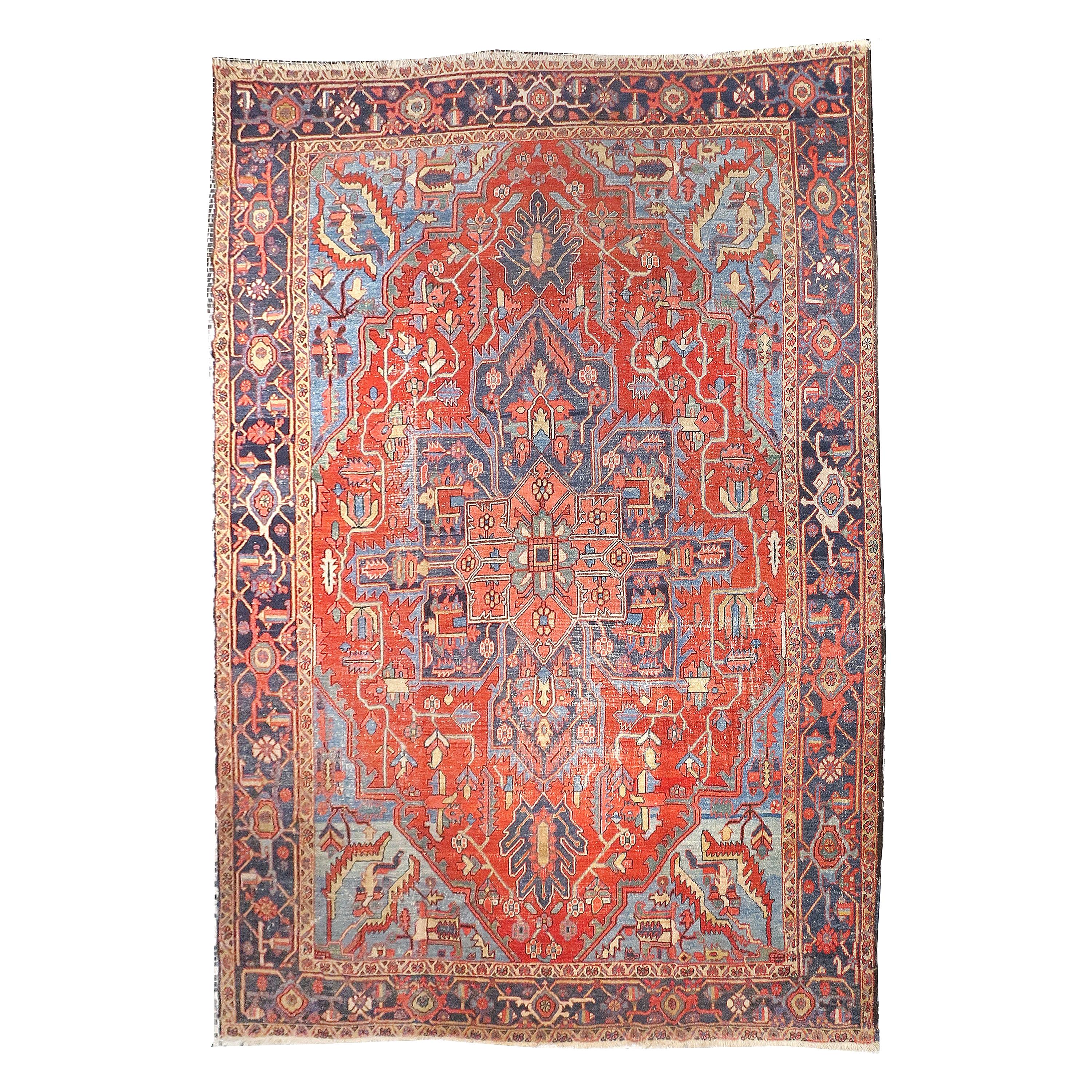 Antique Persian Heriz