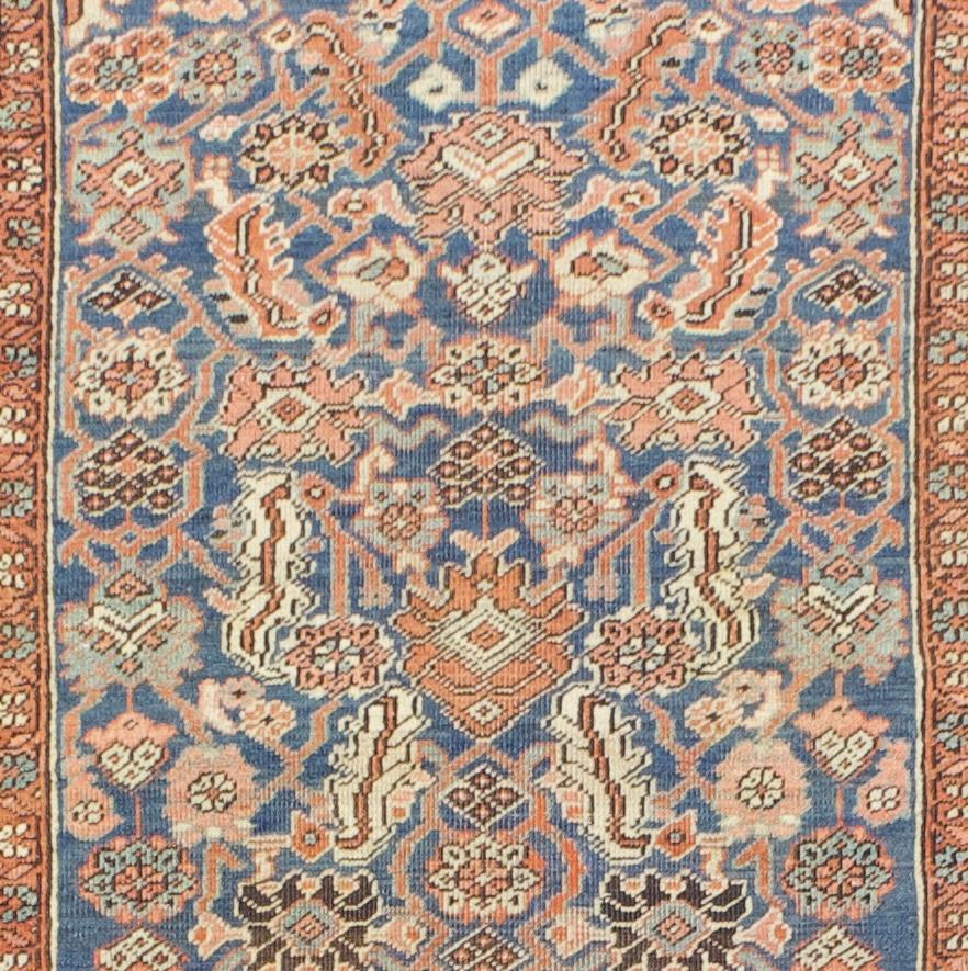 Antiker persischer Heriz/Serapi-Teppich 4'5