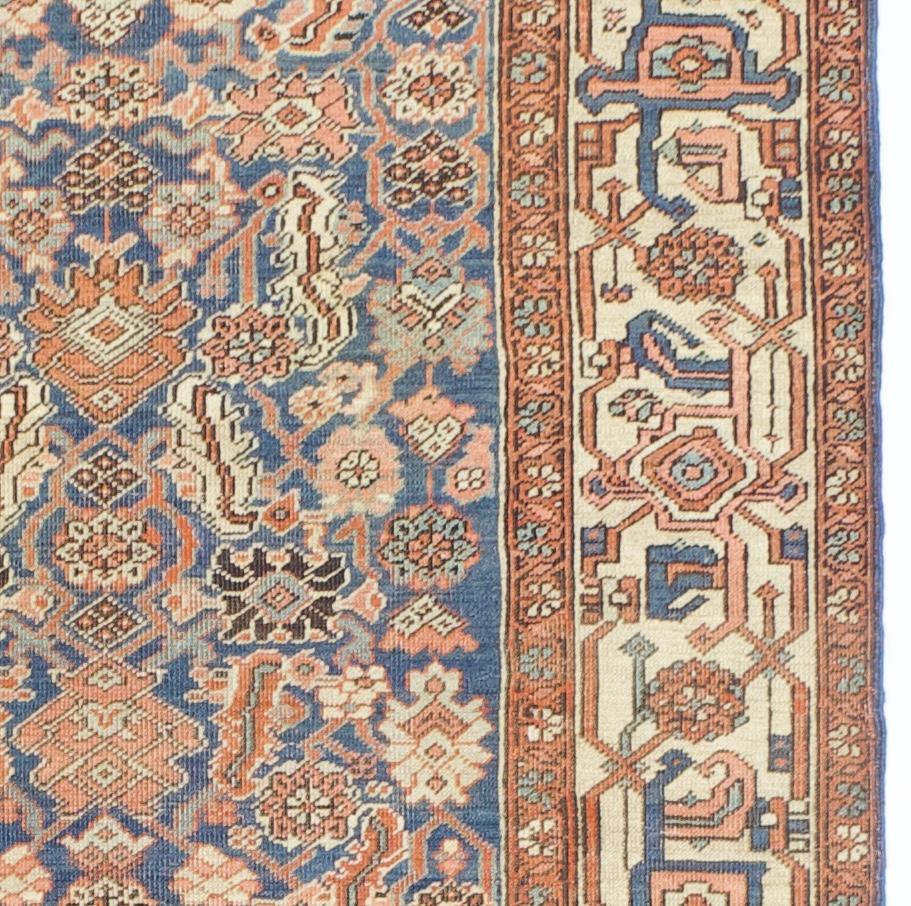 Antiker persischer Heriz/Serapi-Teppich 4'5