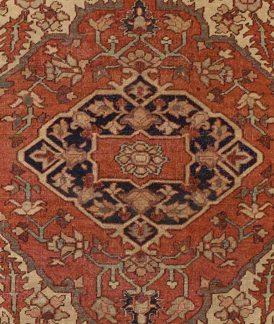 Antique Persian Heriz/Serapi Rug 5'1
