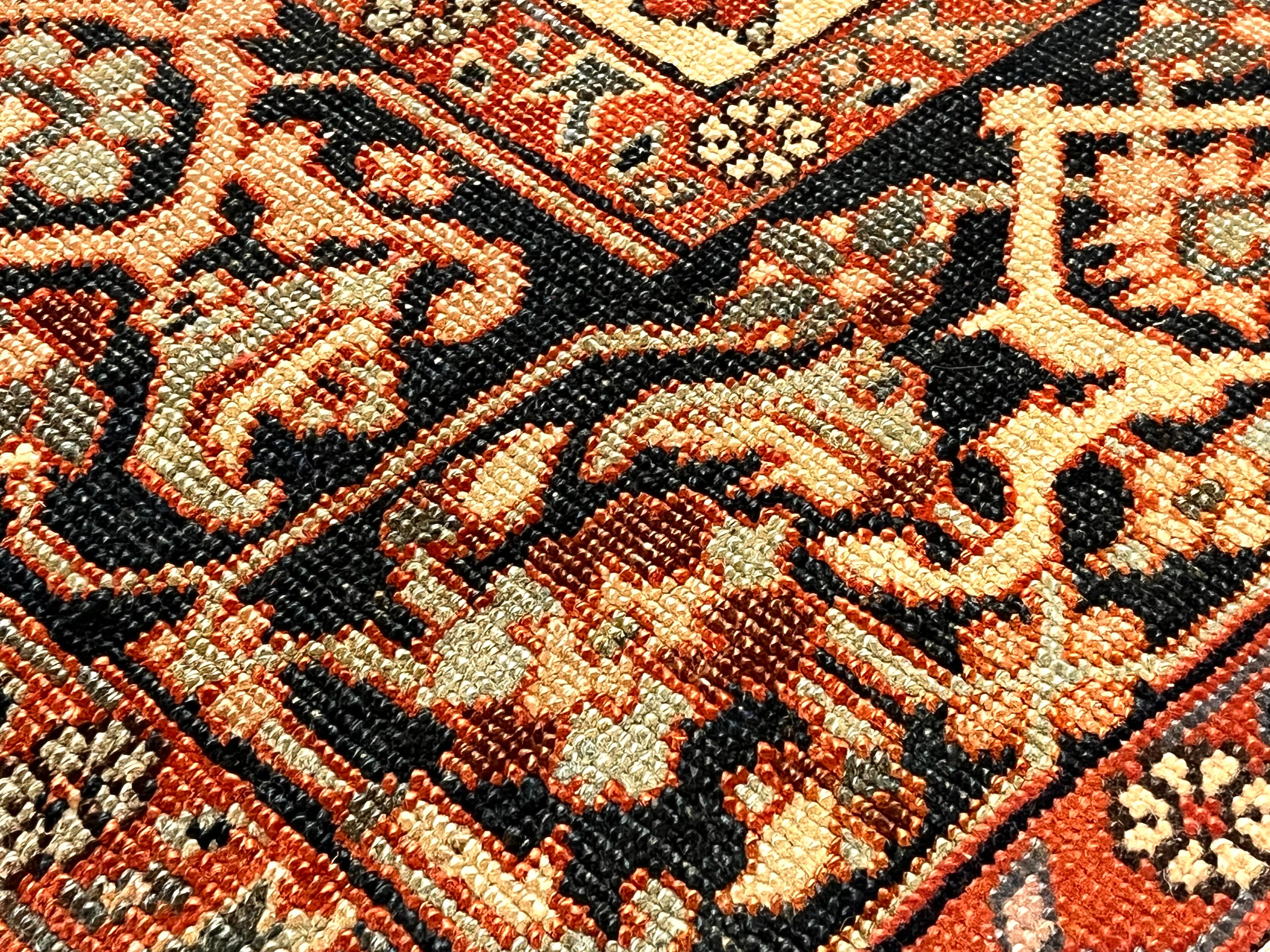 Antique Persian Heriz/Serapi Rug 5'1