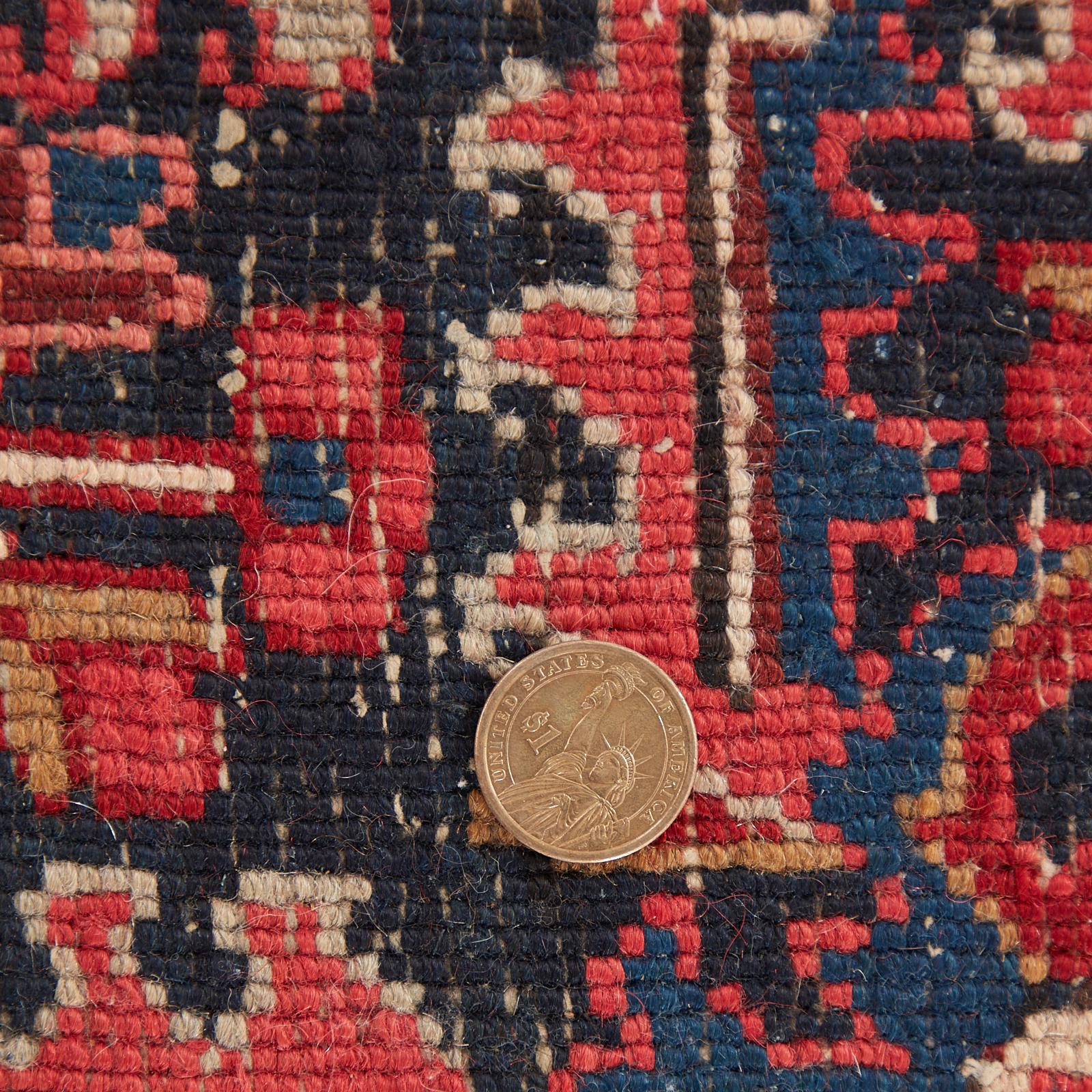 Antiker persischer Heriz Serapi-Teppich im Serapi-Stil im Angebot 12