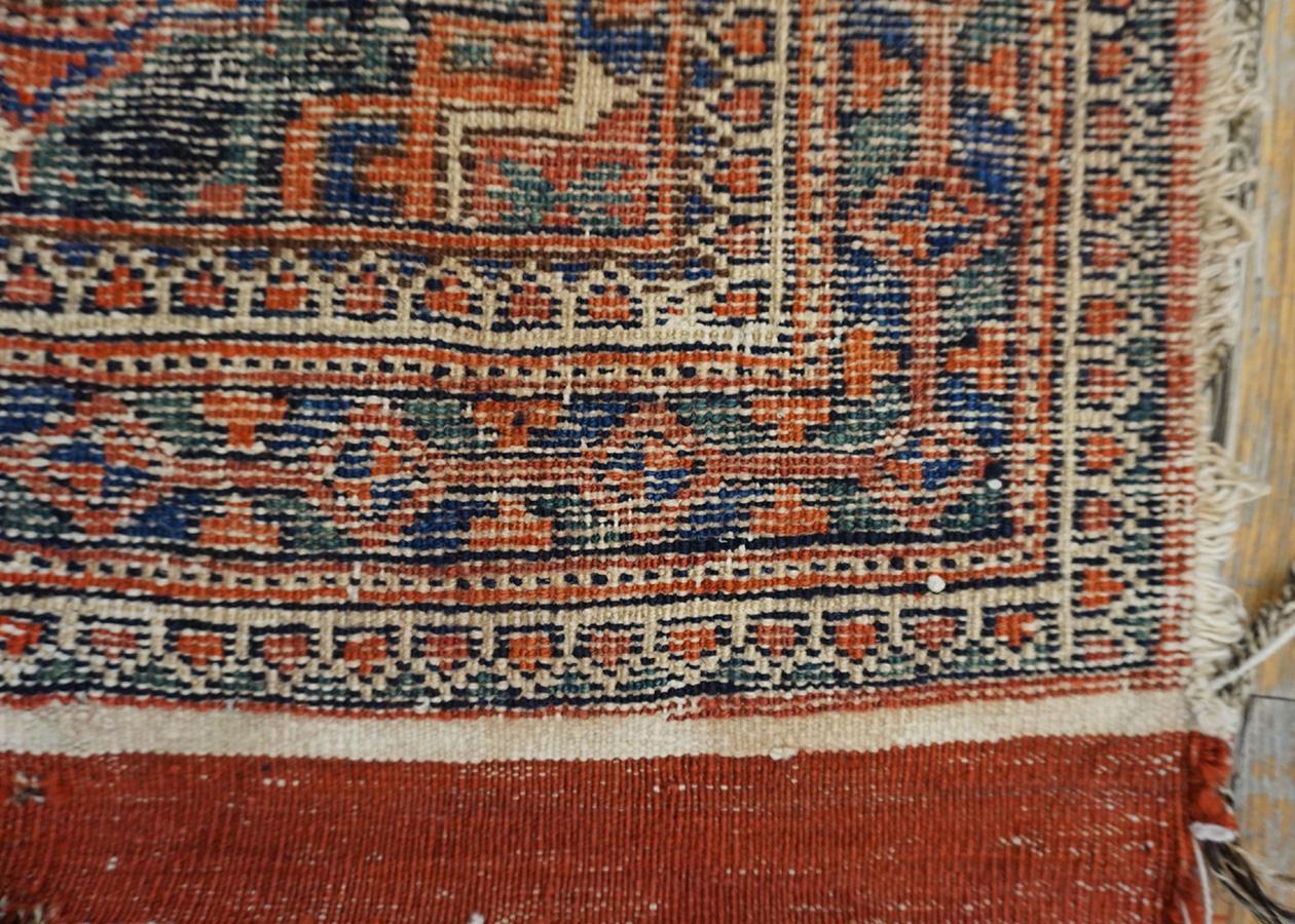 Early 20th Century S. Persian Double Saddle-Bag Carpet ( 2'4