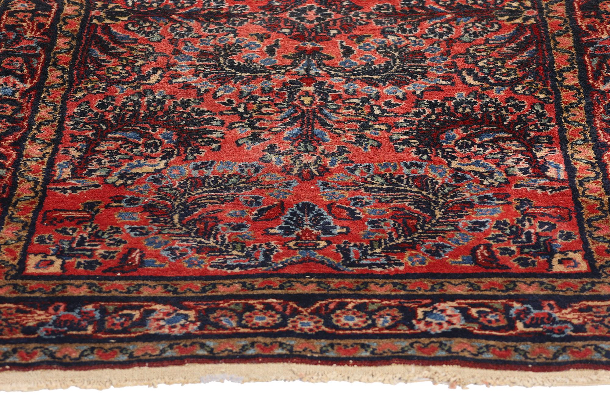 Persiano Tappeto antico persiano Hussainabad Hamadan, 02'08 x 04'03 in vendita