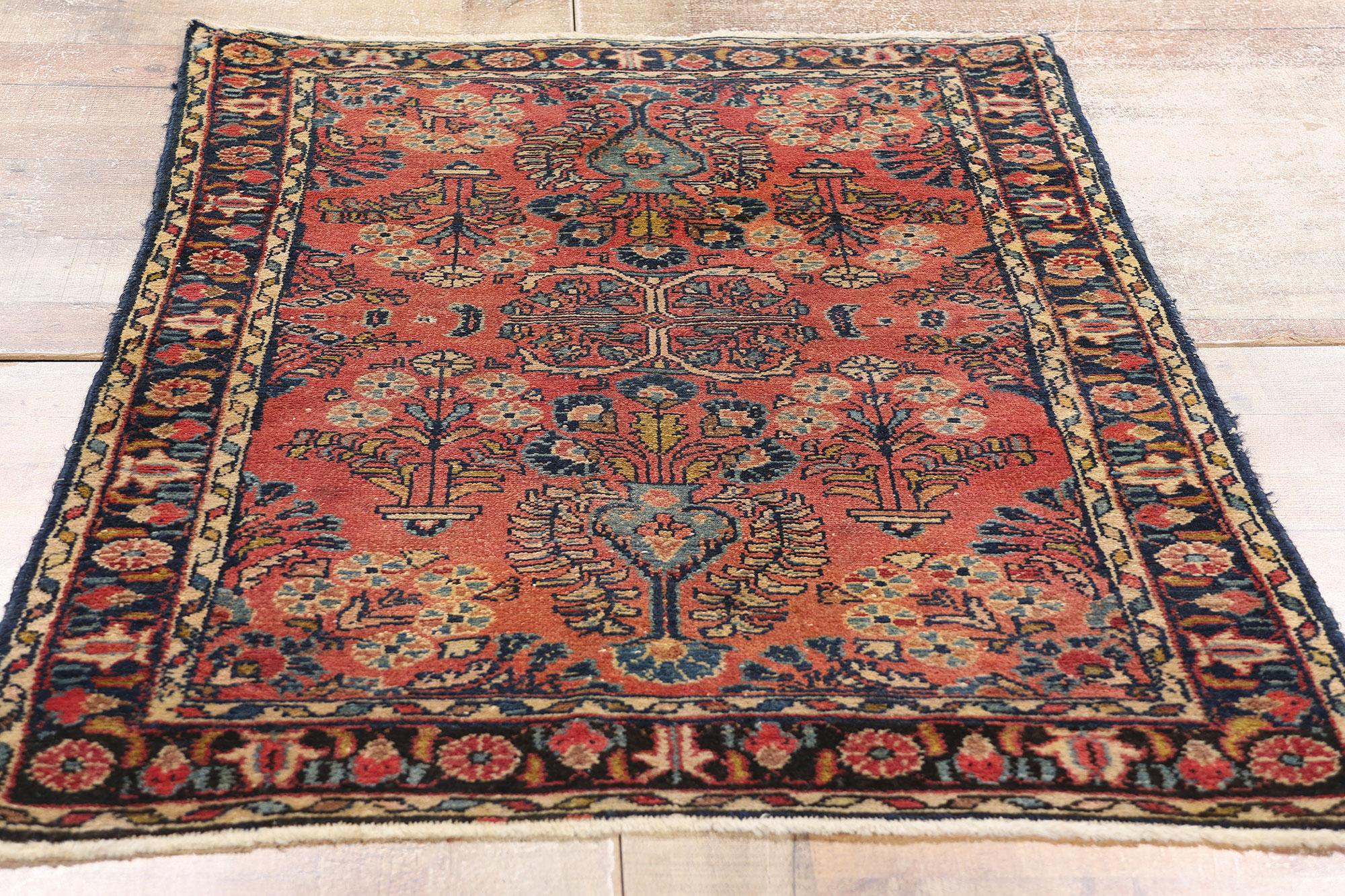Antique Persian Hussainabad Hamadan Rug For Sale 1