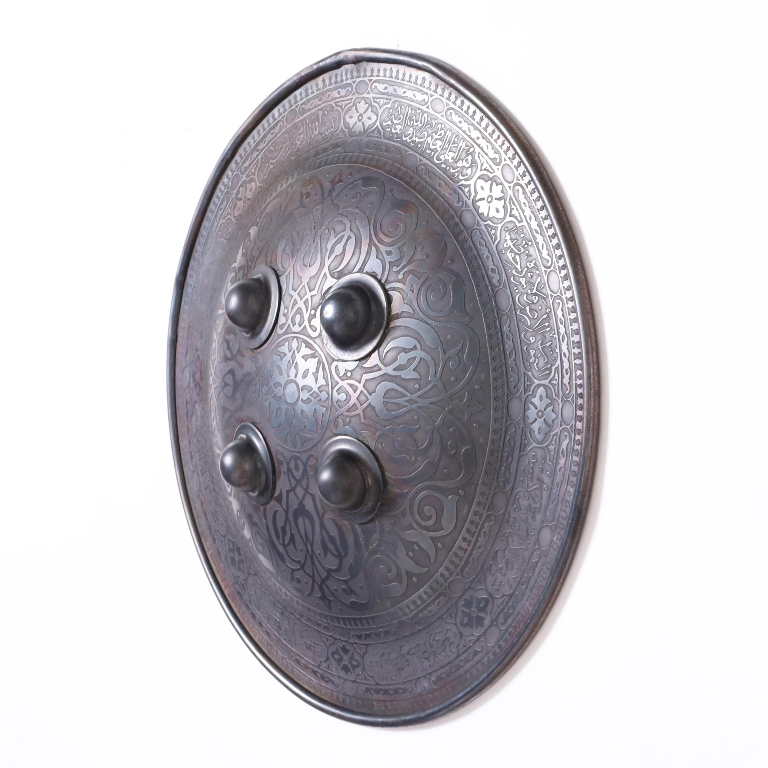 Islamic Antique Persian Iron Shield
