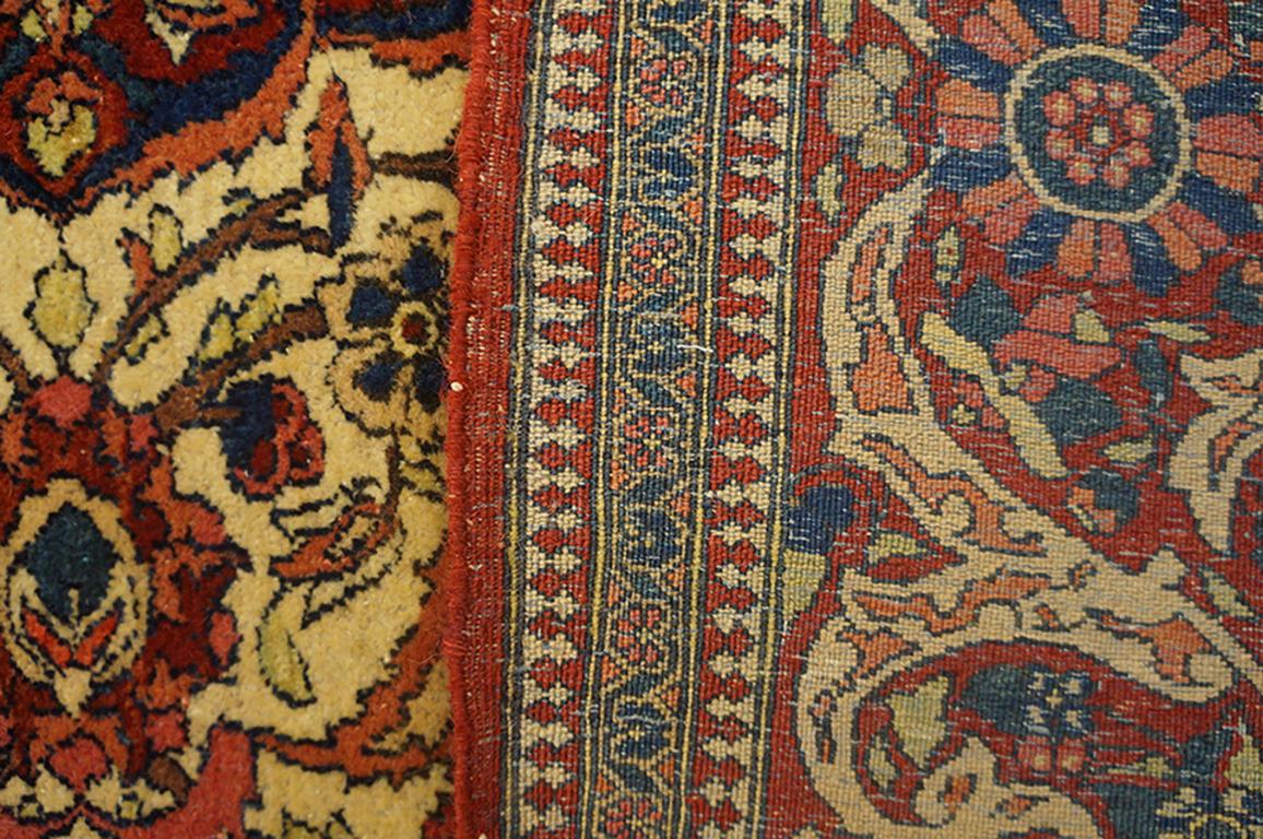 Early 20th Century Persian Isfahan Carpet ( 4'8