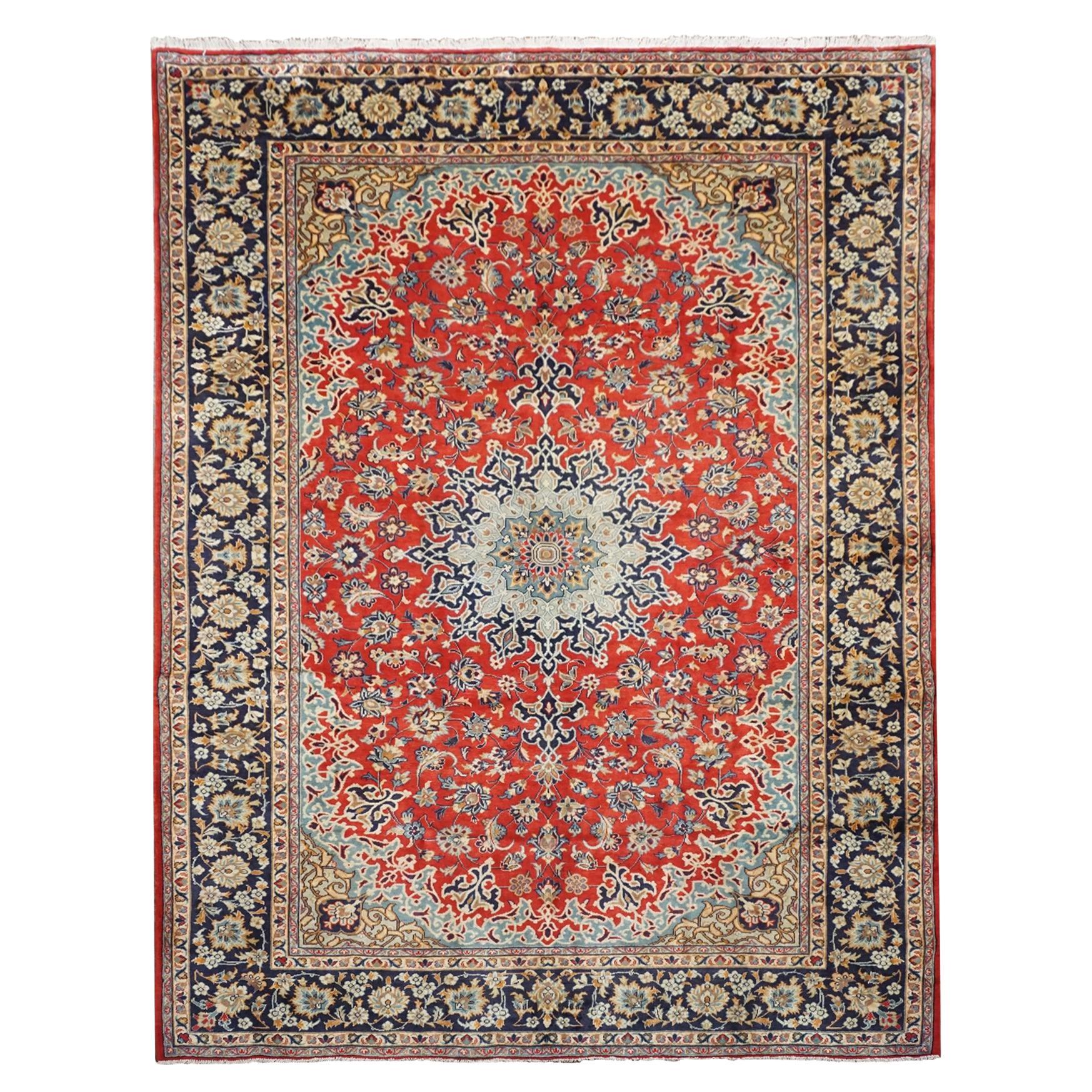 Antique Persian Isfahan, circa 1940 For Sale
