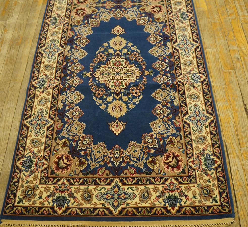 Mid 20th Century Persian Isfahan Runner Carpet ( 2'9