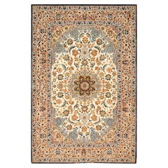 Antiker persischer Isfahan-Teppich 3' 7'' x5' 4''