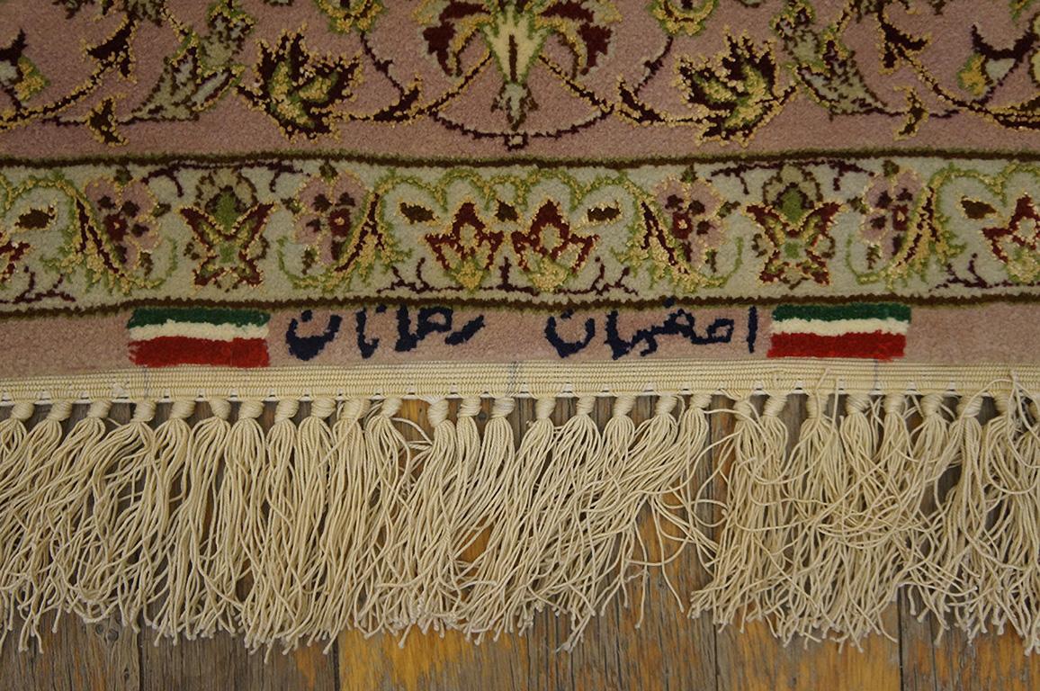 Antiker persischer Isfahan-Teppich  3' 8''x5' 7'' (Mitte des 20. Jahrhunderts) im Angebot