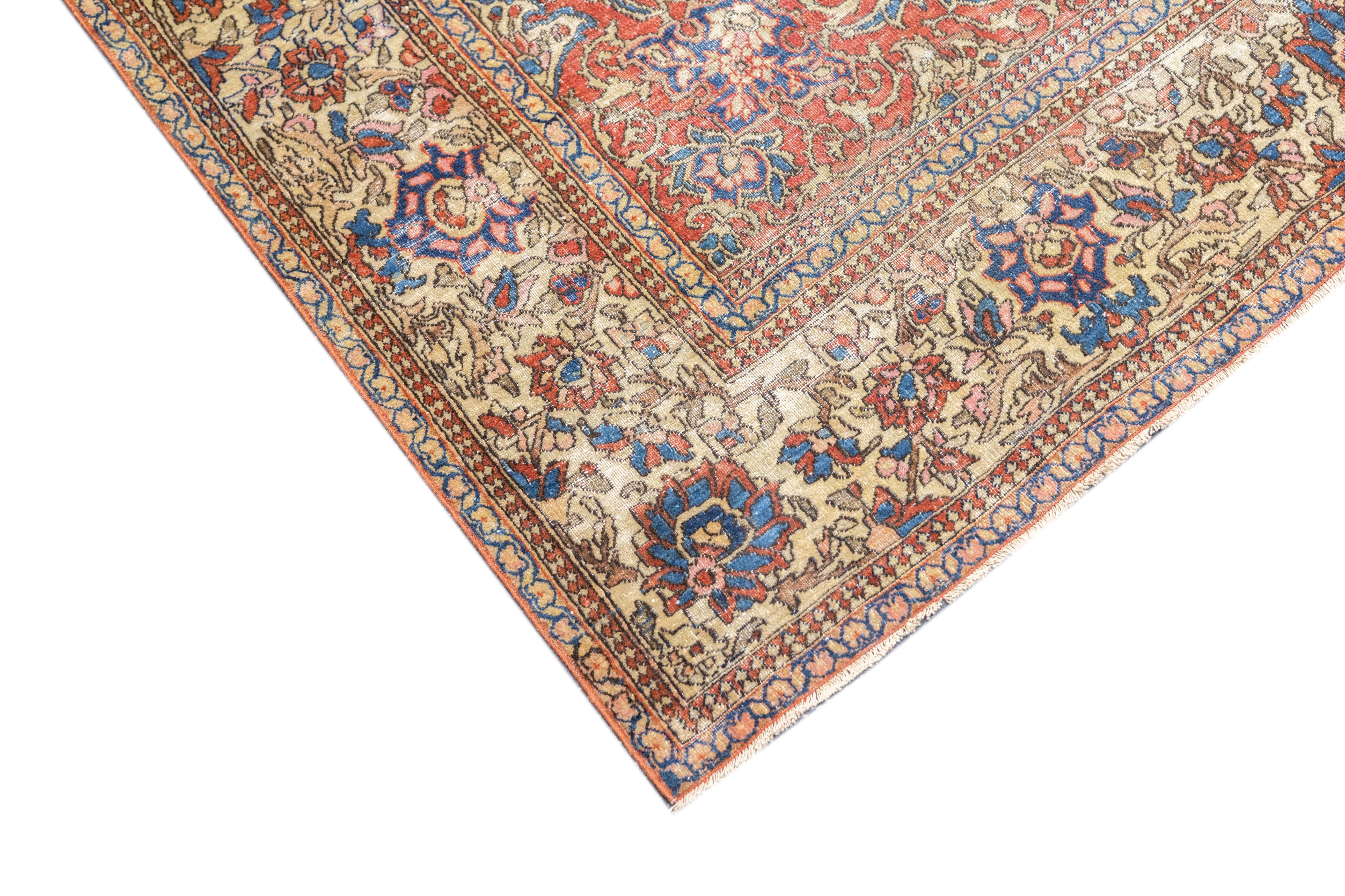 Persiano Tappeto Isfahan persiano antico 4'2