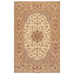 Antique Persian Isfahan Rug Antique Persian Isfahan Rug