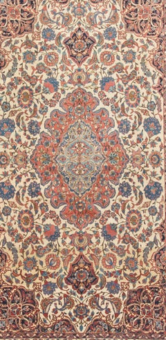 Antique Persian Isfahan Rug, circa 1900