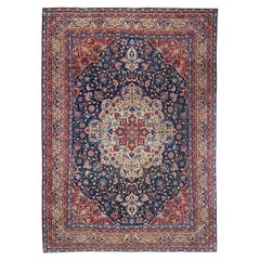 Antique Persian Isfahan Rug - Size: 14'4 X 10'2