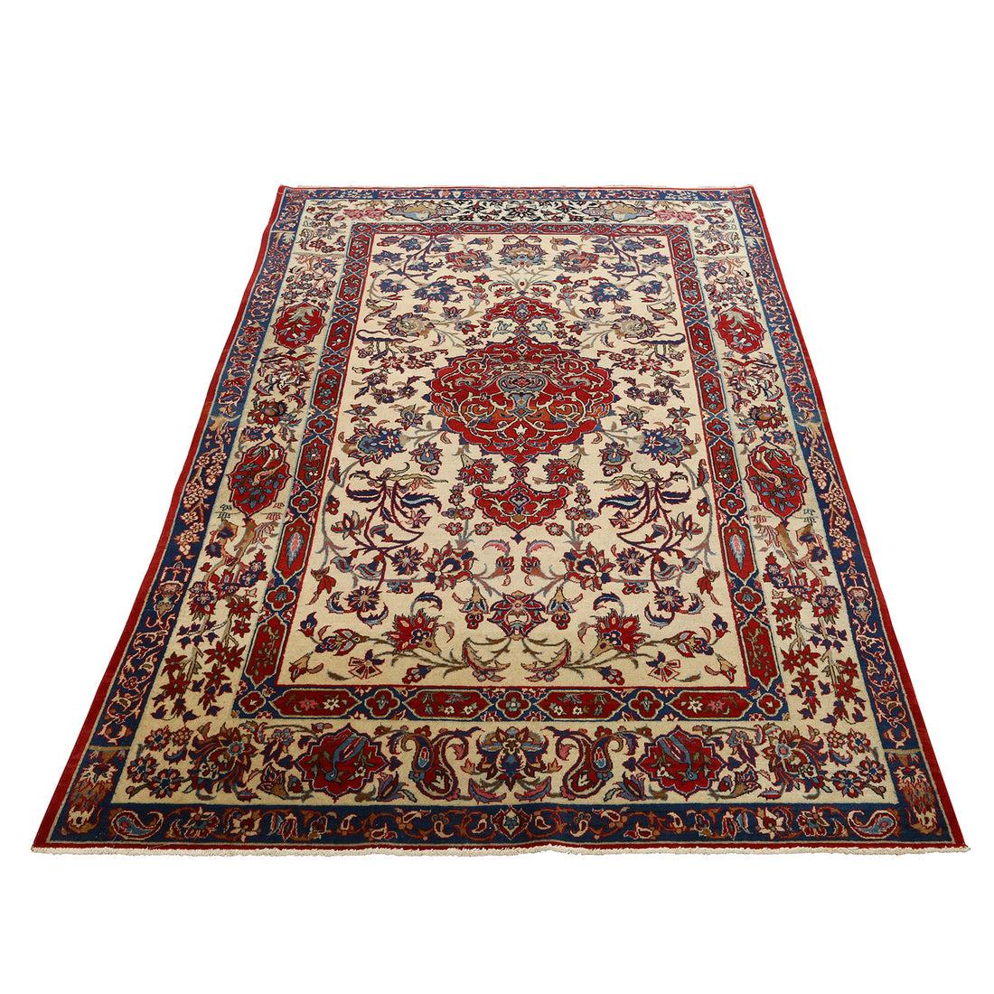 Isfahan rugs are renowned for their exceptional quality, intricate designs, and rich cultural heritage. Handwoven in the historic city of Isfahan, these rugs feature a blend of luxurious wool and silk, creating a stunning contrast of texture and