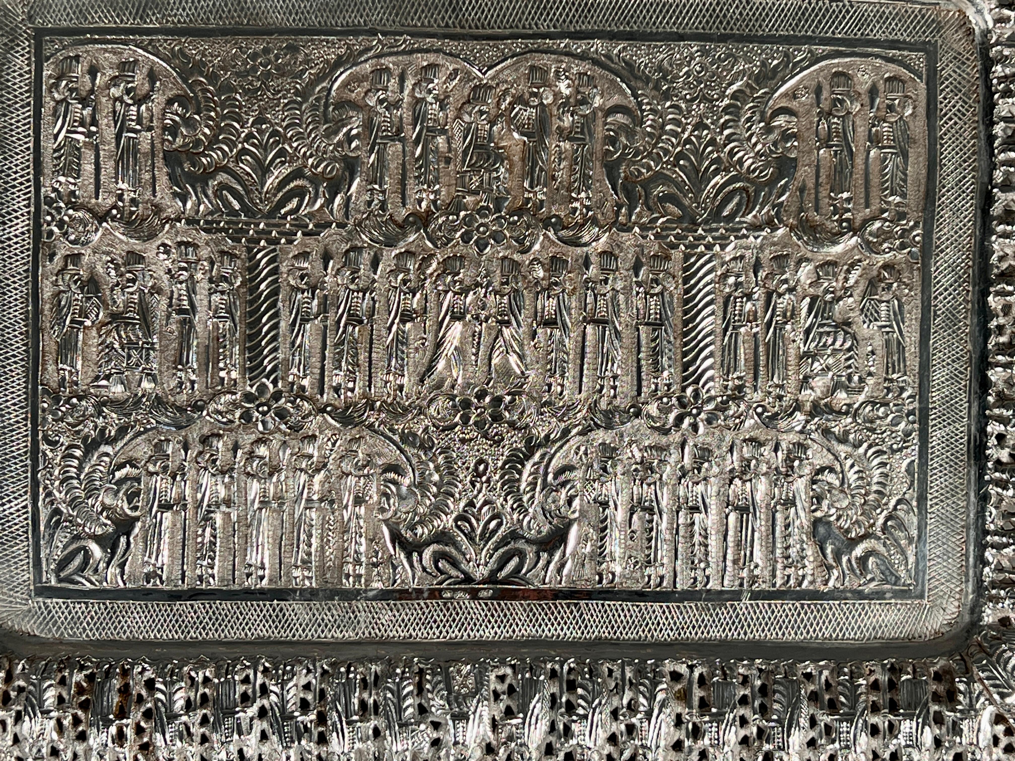 persian silver marks