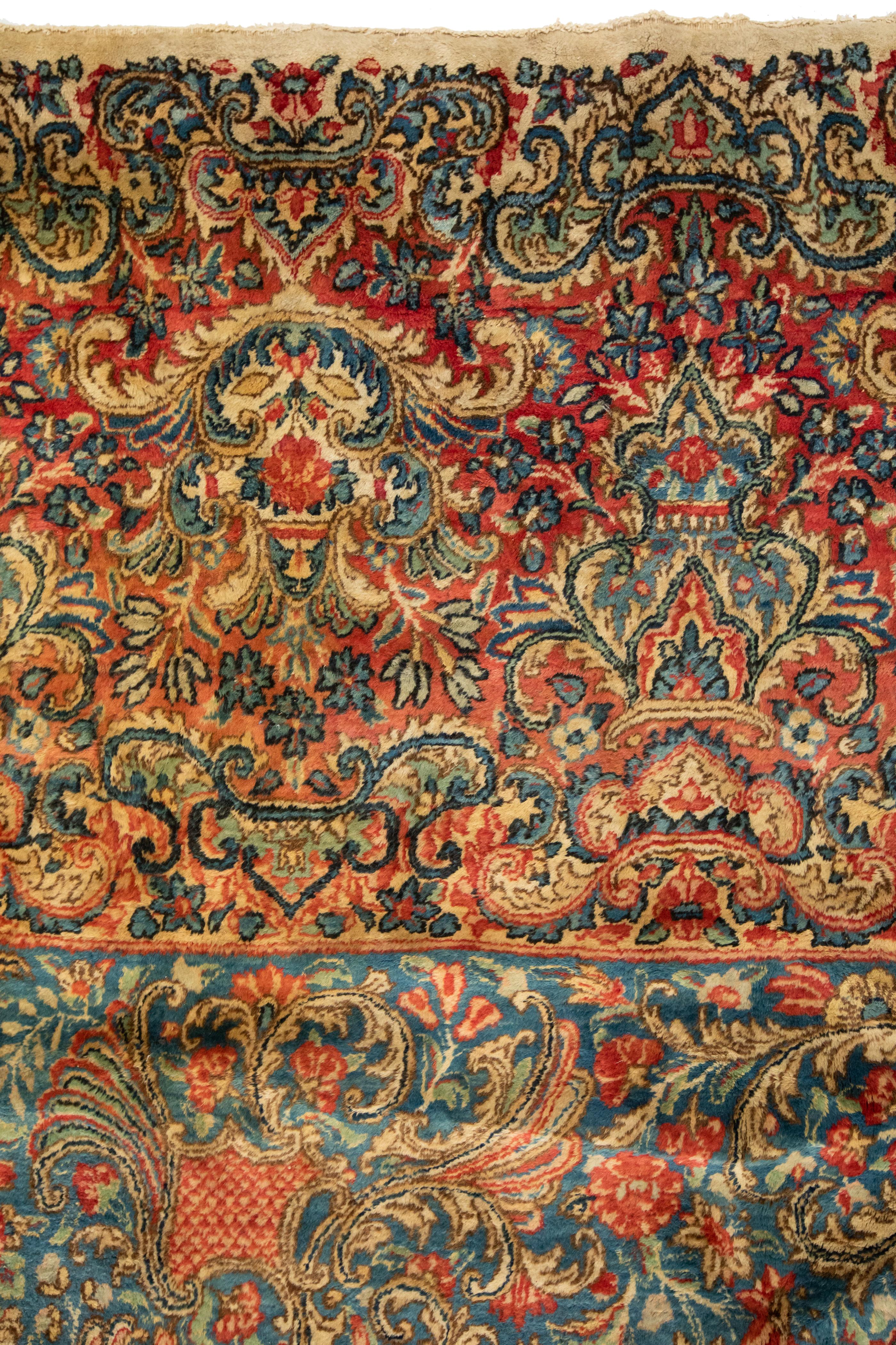 antique kirman rug
