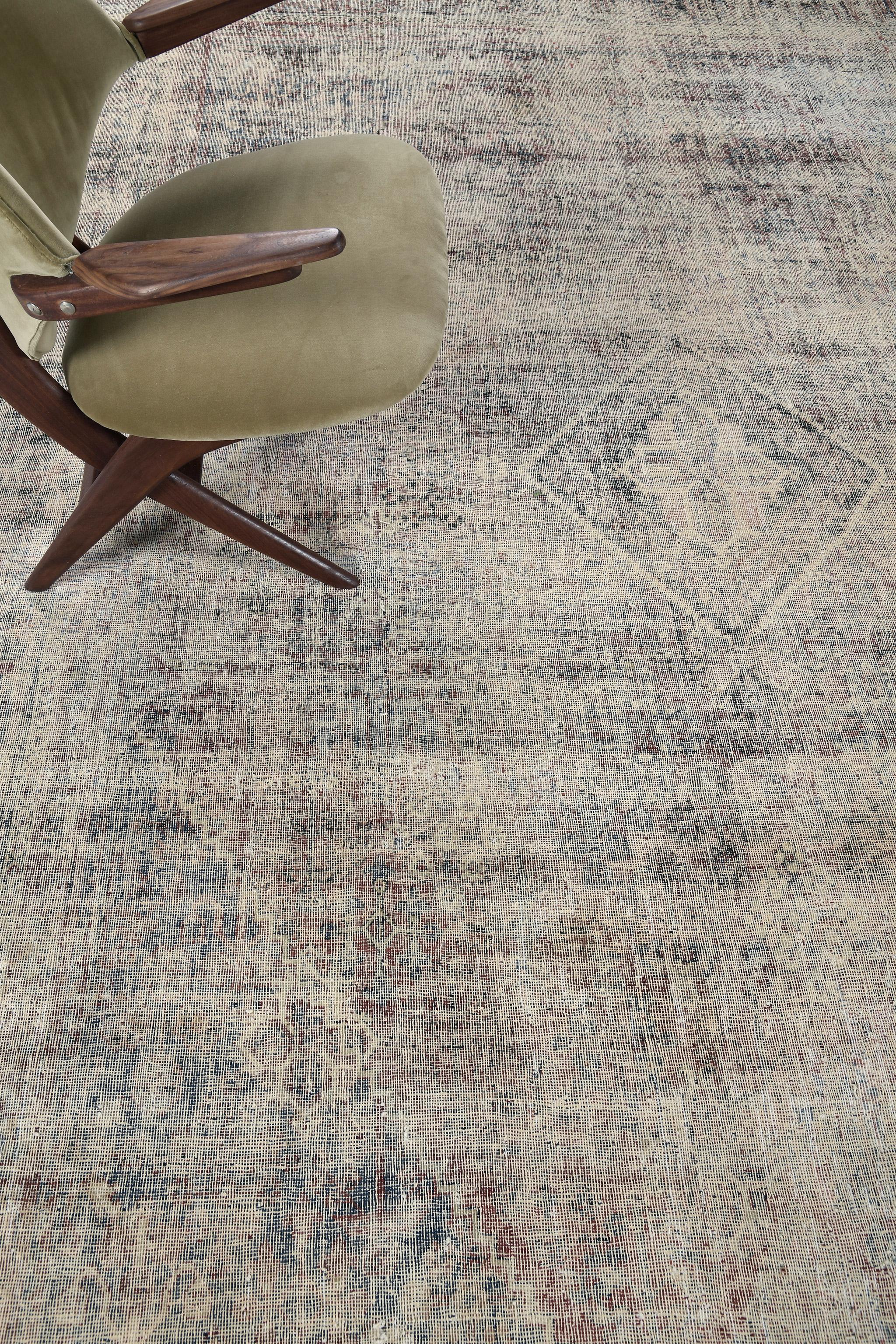 Antique Persian Joshegan In Distressed Condition For Sale In WEST HOLLYWOOD, CA
