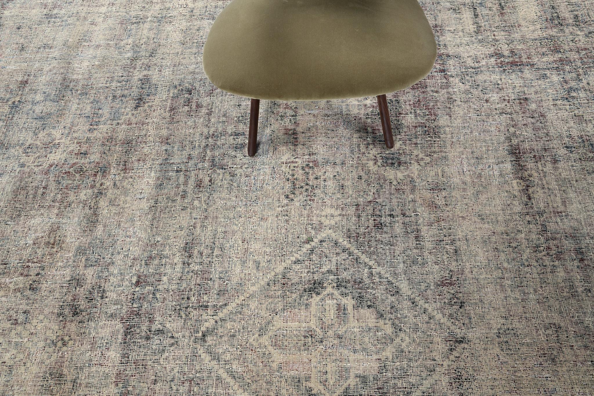 Wool Antique Persian Joshegan For Sale
