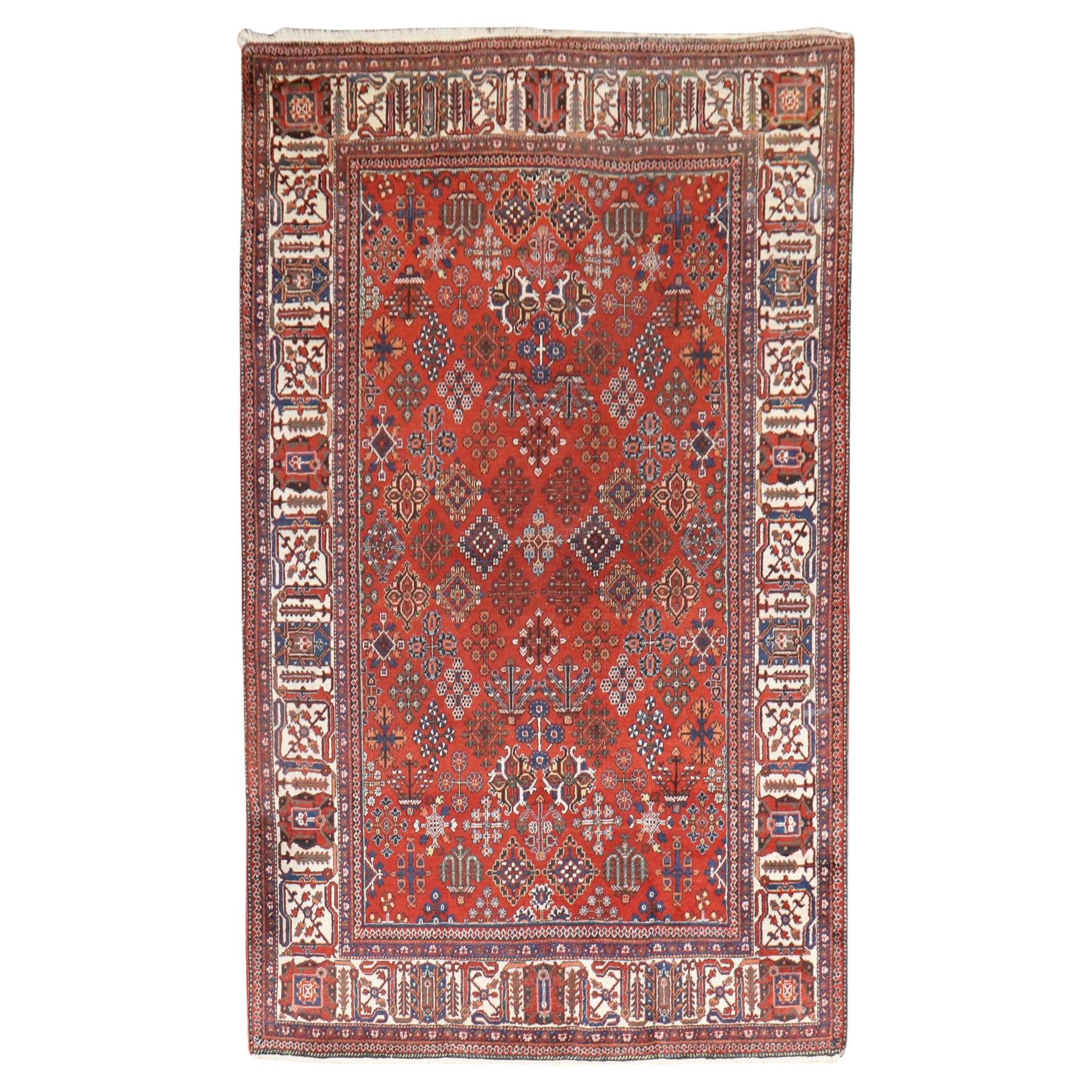 Antique Persian Joshegan Rug For Sale