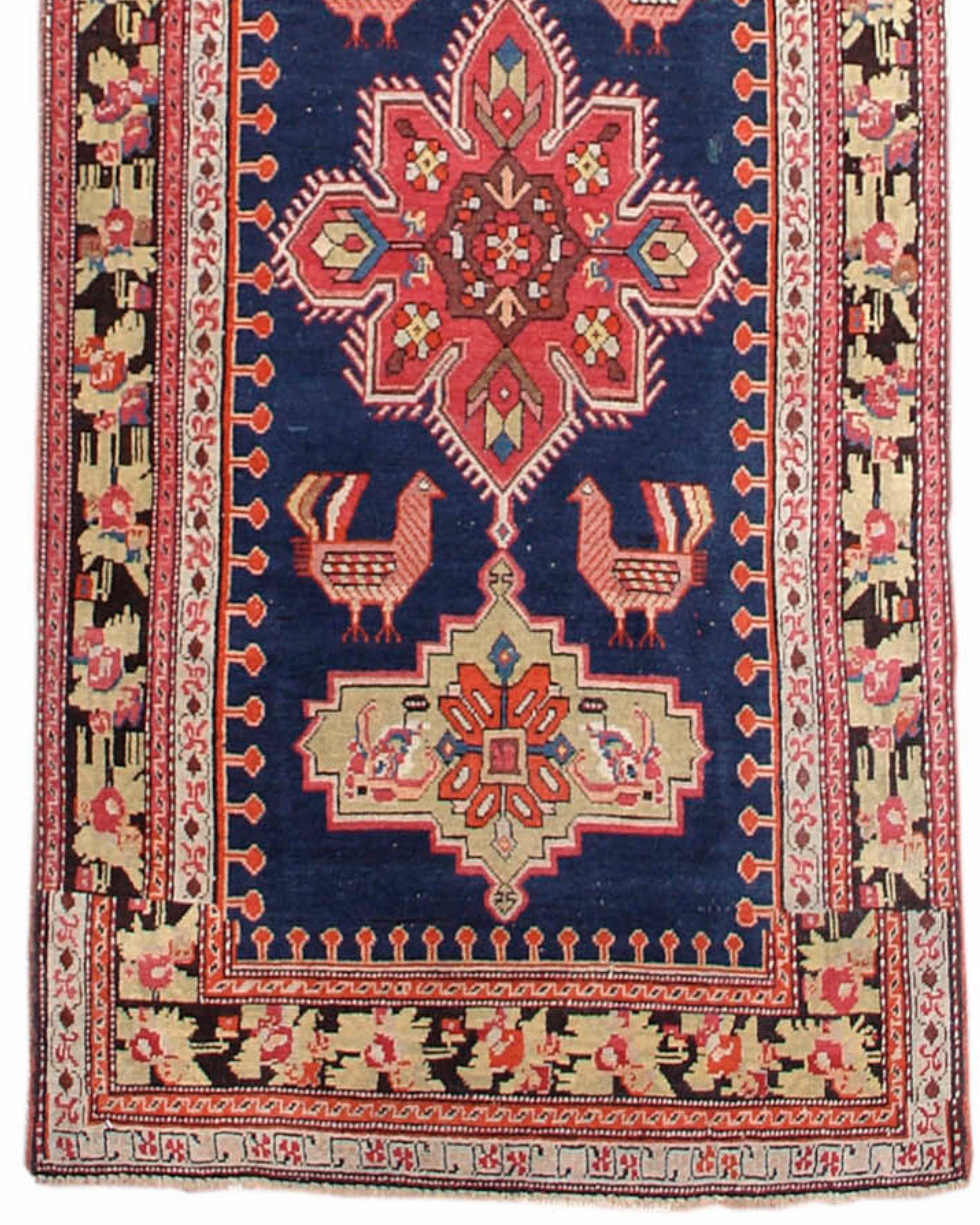 Antique Persian Karabagh Runner, 19th Century In Good Condition In San Francisco, CA